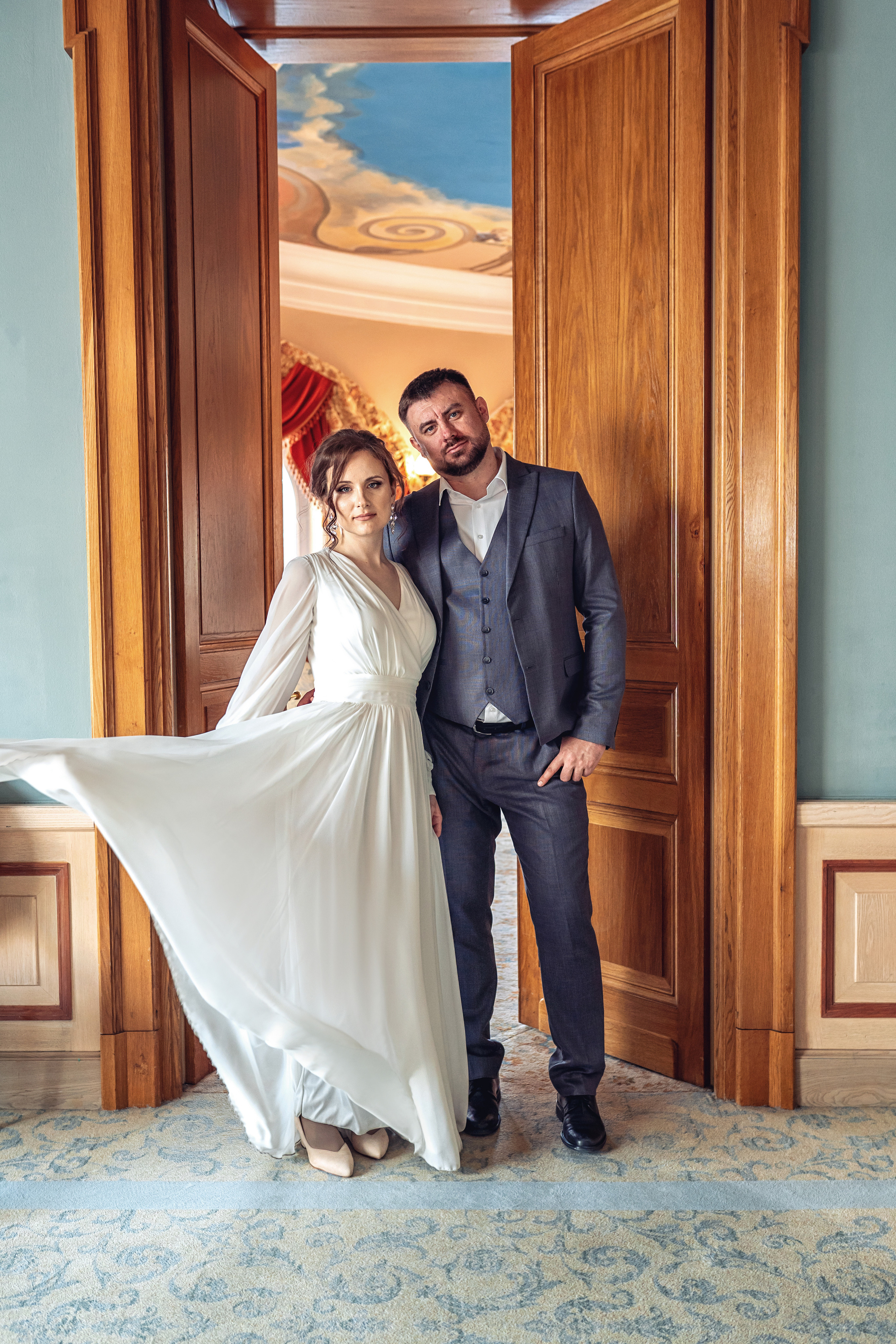 ЗАГС в Национале и прогулка по центру. Фотограф \ Видеограф на Крещение, Венчание Москва| Семейные съемки