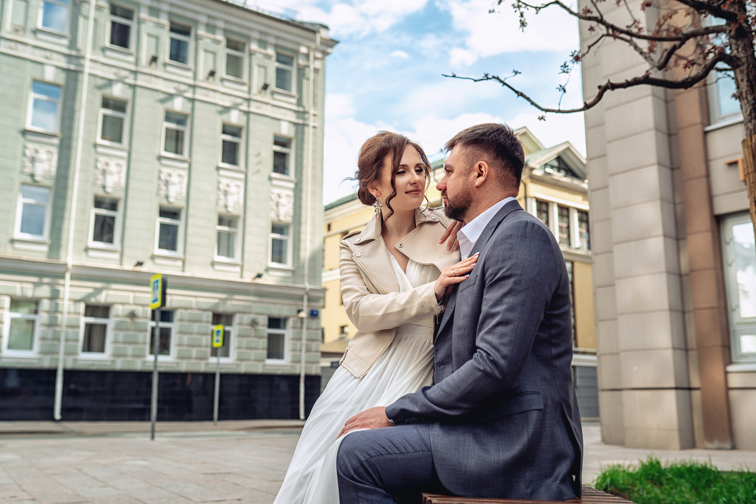 ЗАГС в Национале и прогулка по центру. Фотограф \ Видеограф на Крещение, Венчание Москва| Семейные съемки