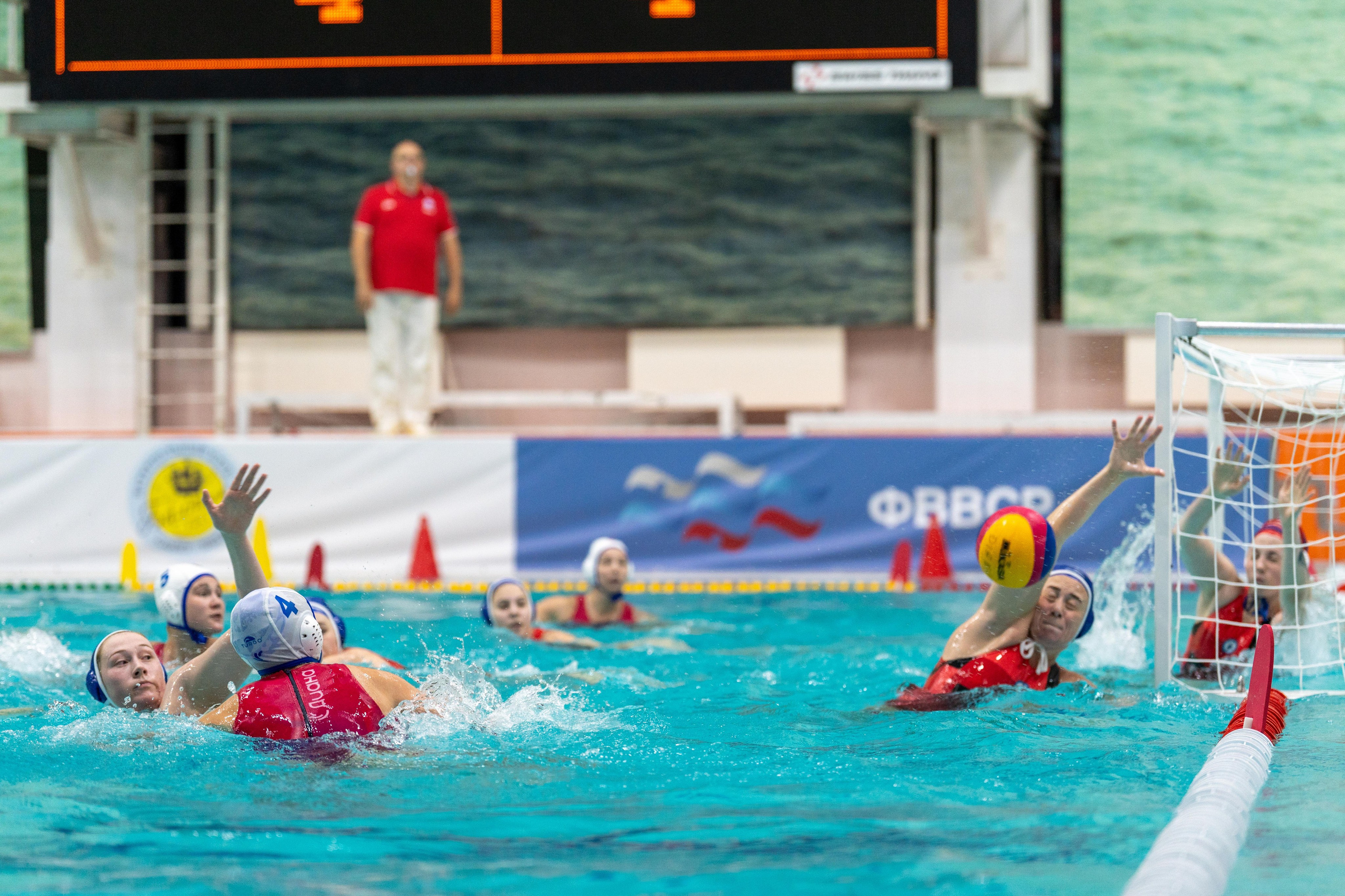 Женский водное поло в Санкт-Петербурге – спортивный фотограф