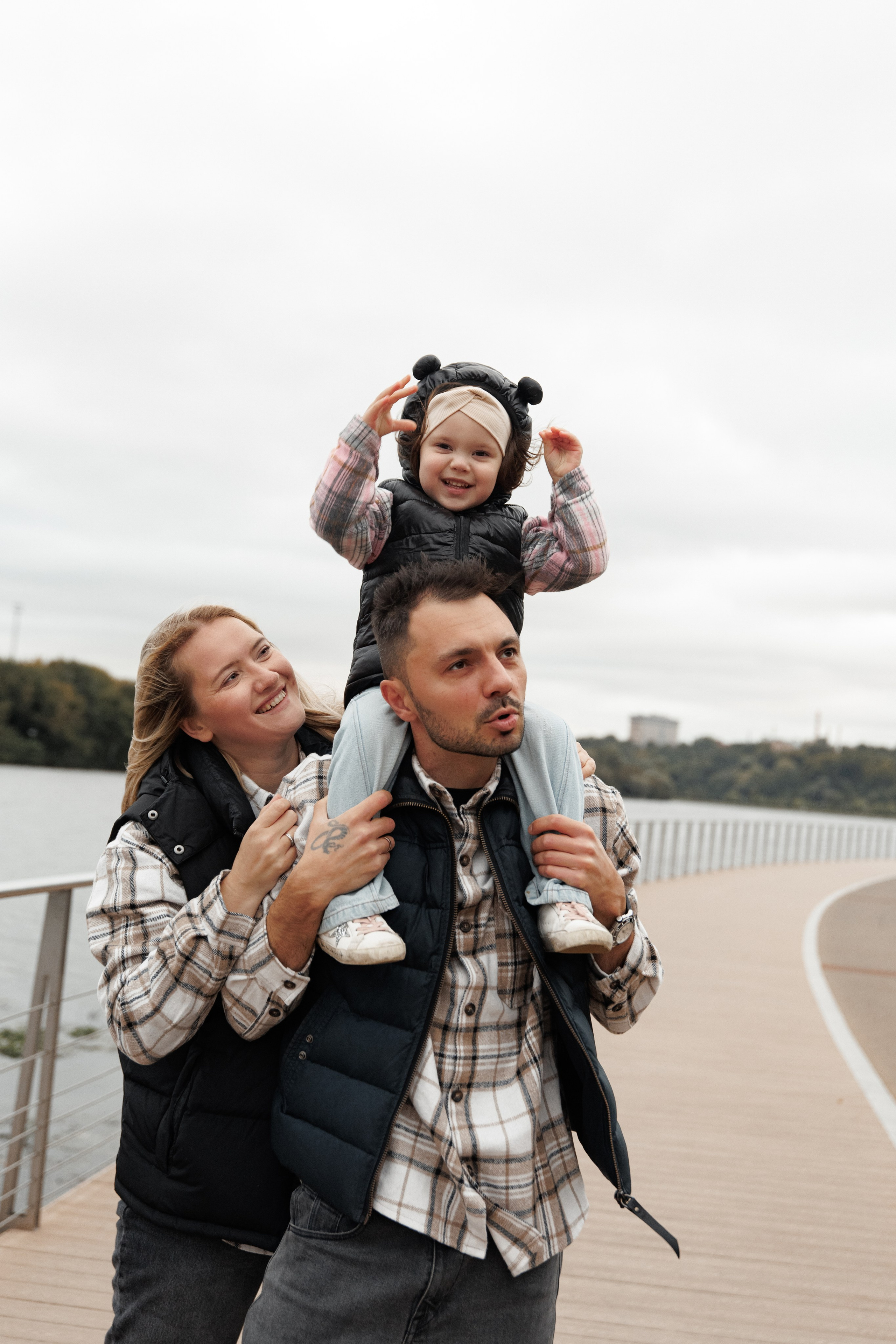 Настя, Денис и Маша