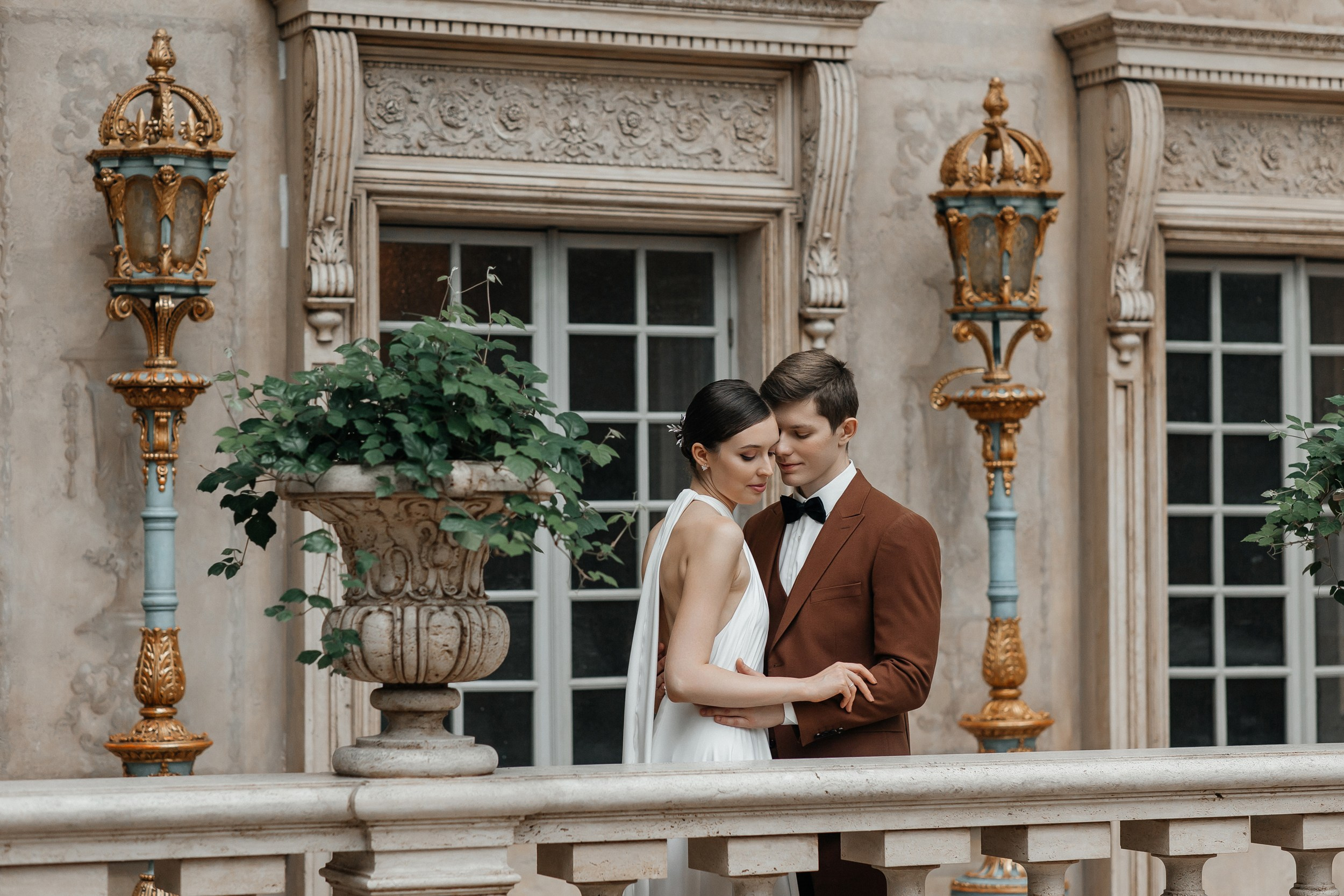 Свадебная фотосессия в ресторане Турандот