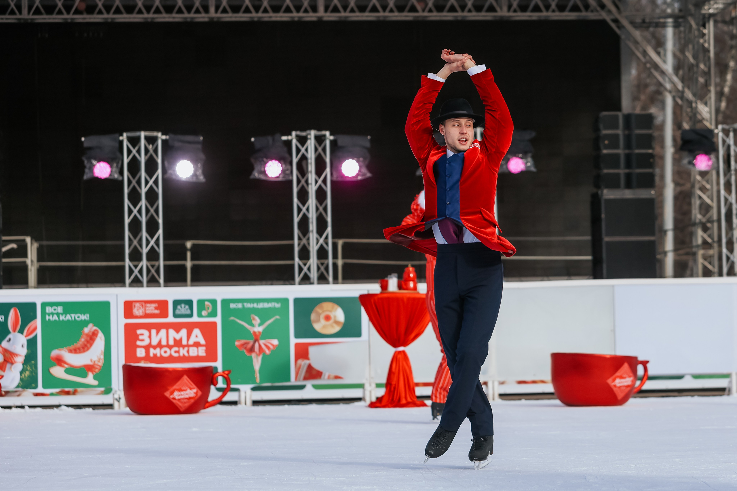 Ледовое шоу Сокольники Московское Чаепитие. Фотограф и видеограф Анна Домашенко
