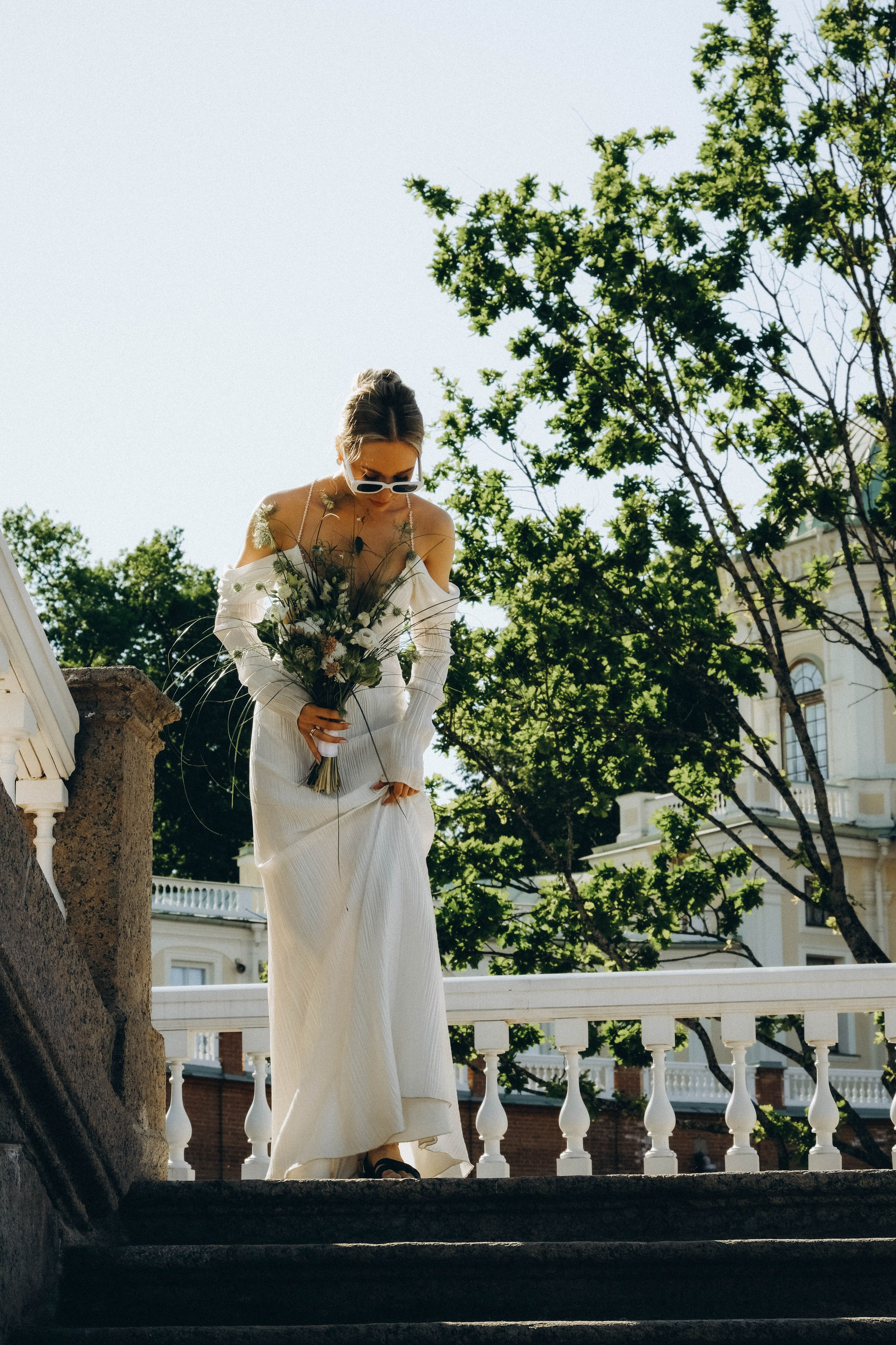 СВАДЕБНАЯ СЬЕМКА В ПАРКЕ ОРАНИЕНБАУМ. Профессиональный фотограф, Санкт-Петербург — Виктория Богомолова