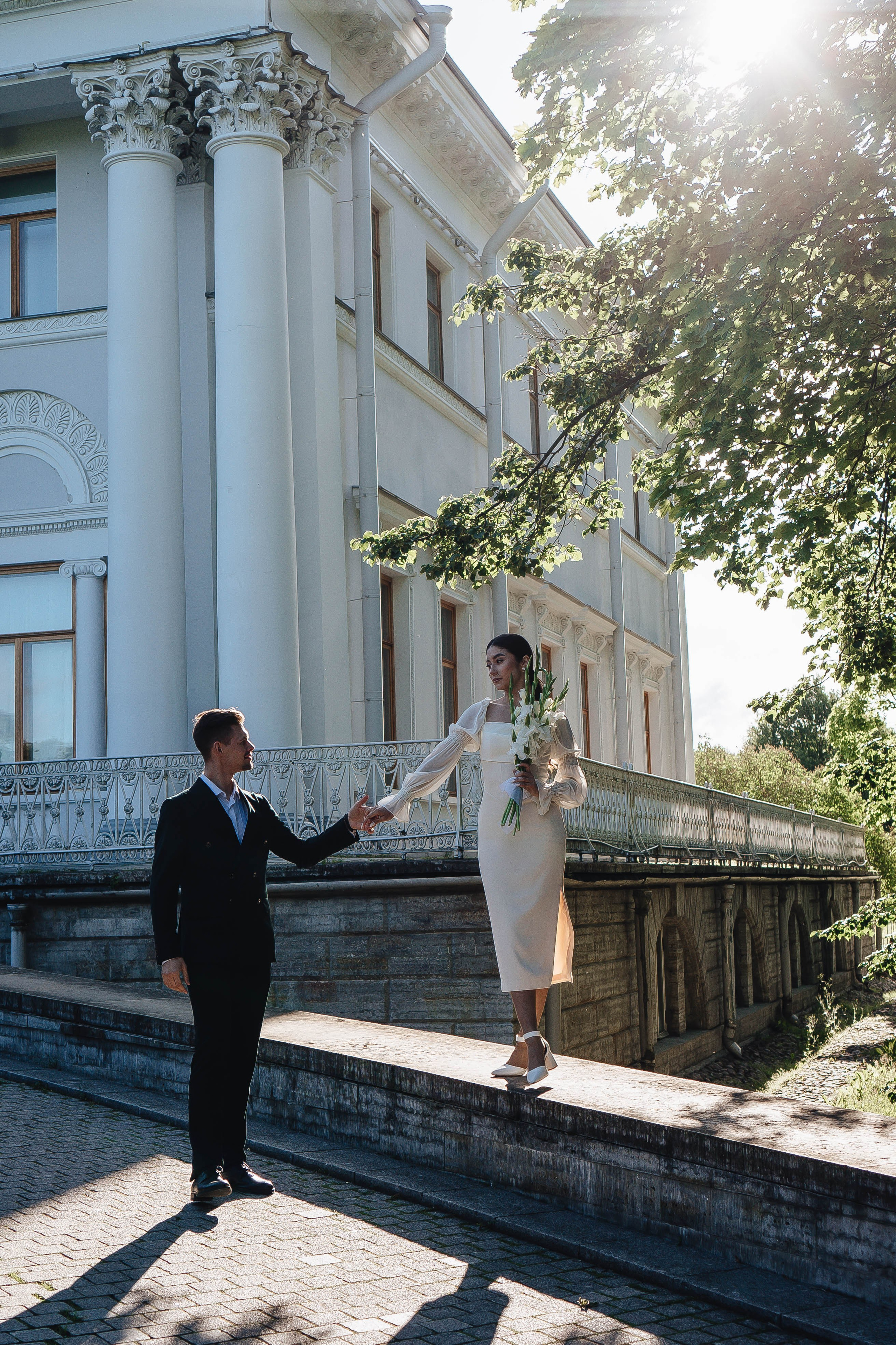 СВАДЕБНАЯ СЬЕМКА НА РАССВЕТЕ НА ЕЛАГИНОМ ОСТОРОВЕ. Профессиональный фотограф, Санкт-Петербург — Виктория Богомолова