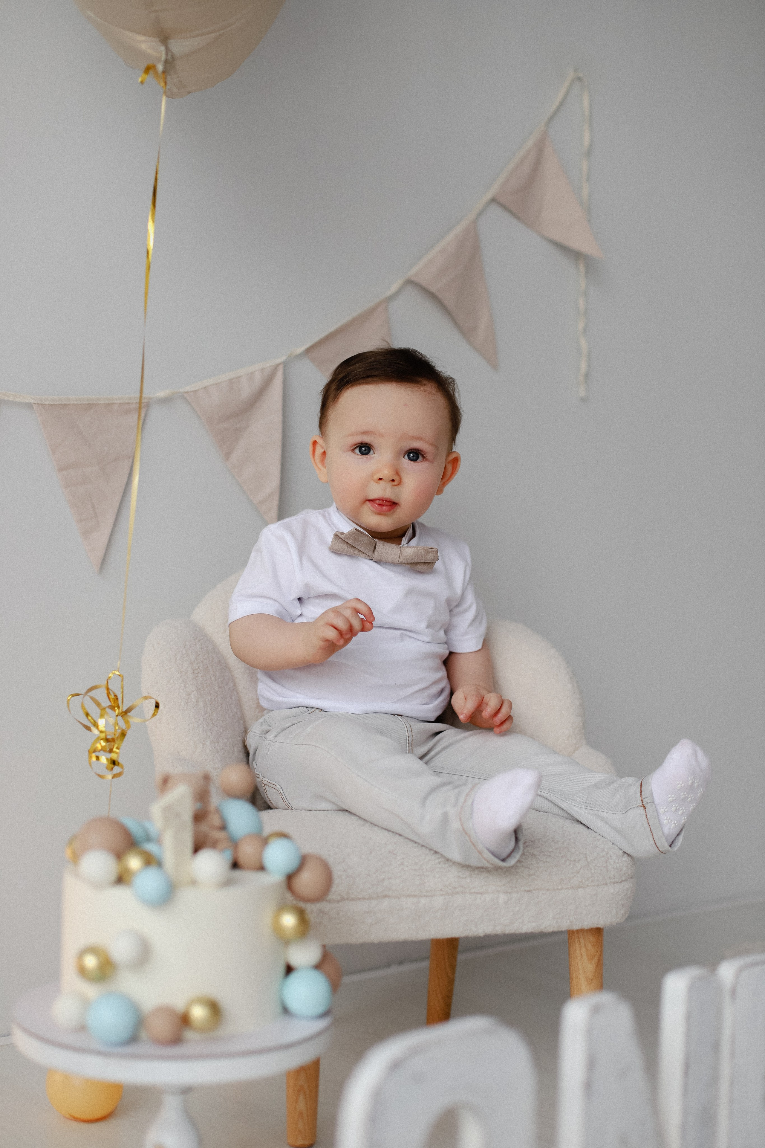 Тимофею 1 год. Фотограф в Алматы и Москве Даша Пушкина