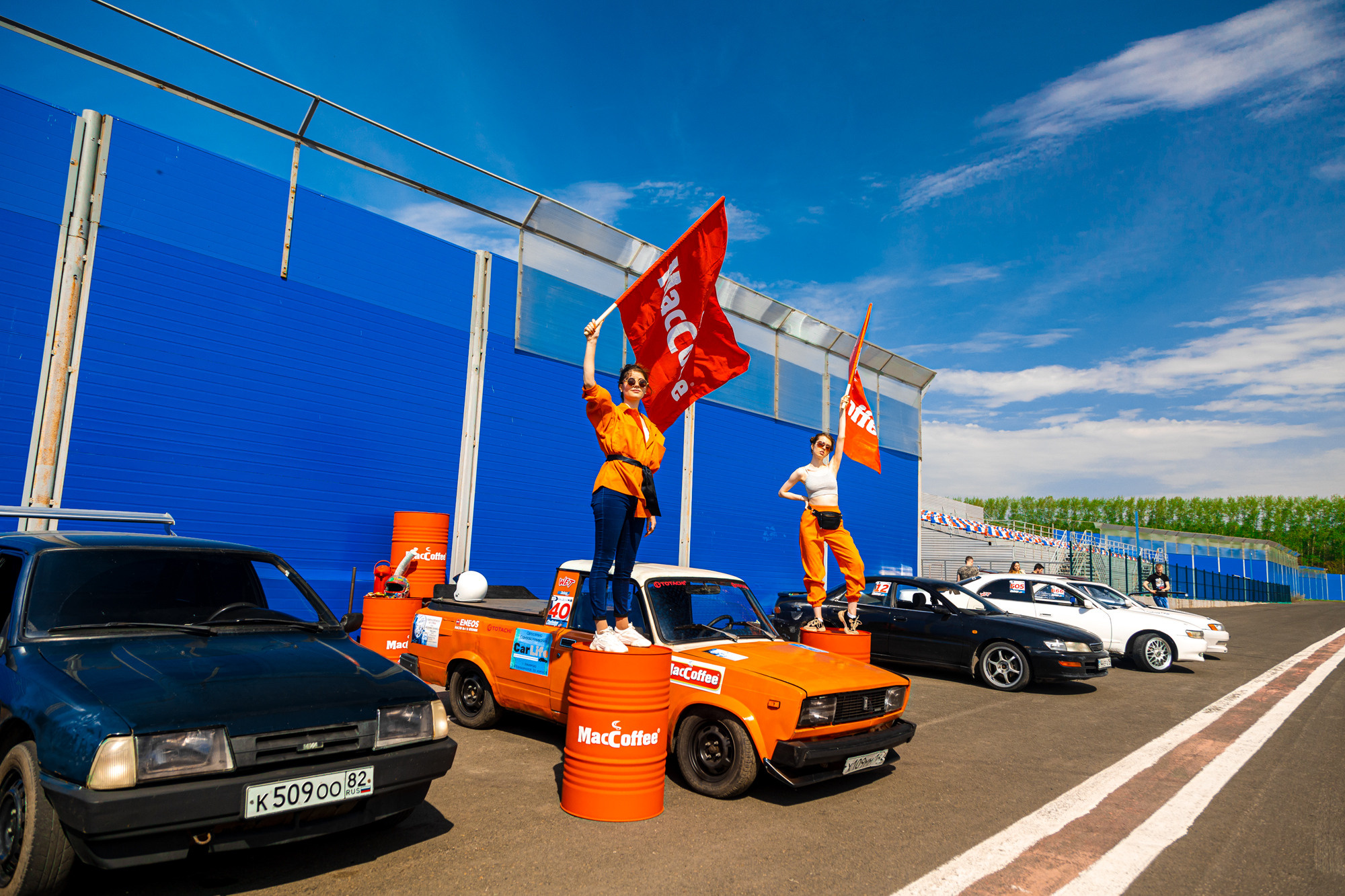 Кузбасский автодром. Фотограф Князев Сергей