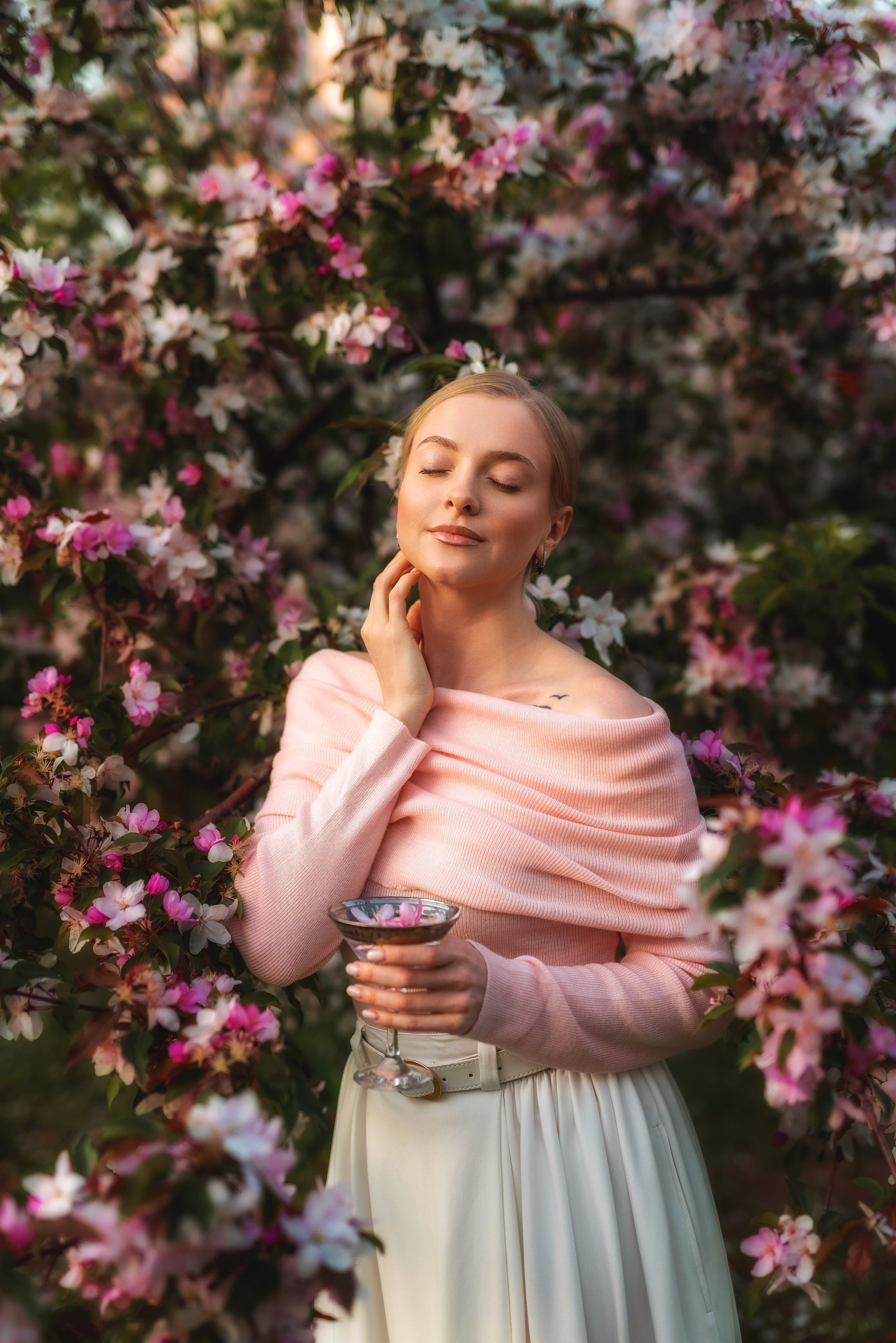 Фотосессия в цветении. Семейный, детский фотограф в Воронеже Анна Никитина