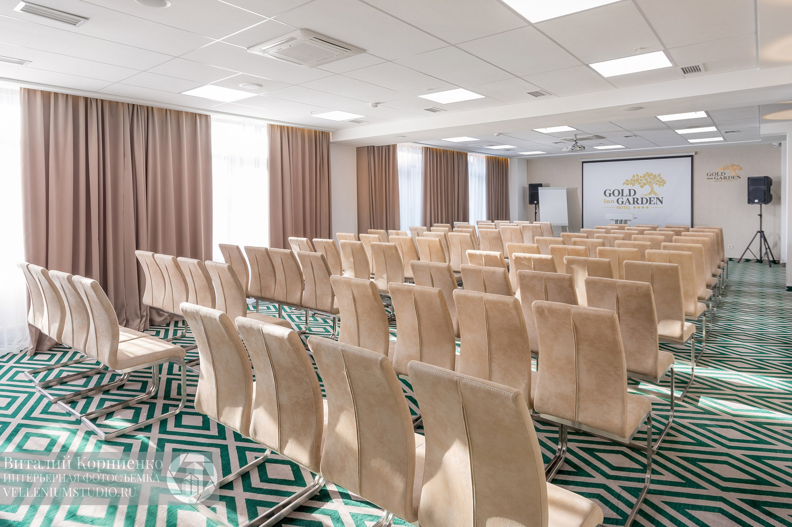Фотосъемка отеля в Краснодаре Gold in Garden 4*. Интерьерный фотограф Краснодар: профессионально по доступным ценам