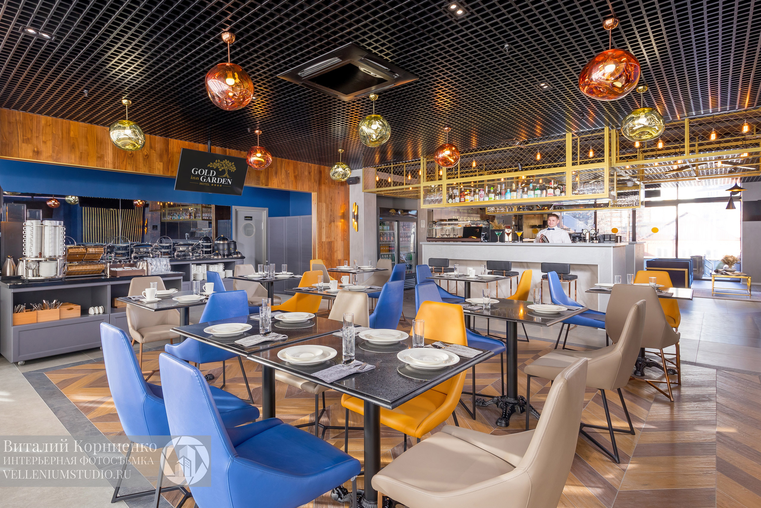 Фотосъемка отеля в Краснодаре Gold in Garden 4*. Интерьерный фотограф Краснодар: профессионально по доступным ценам