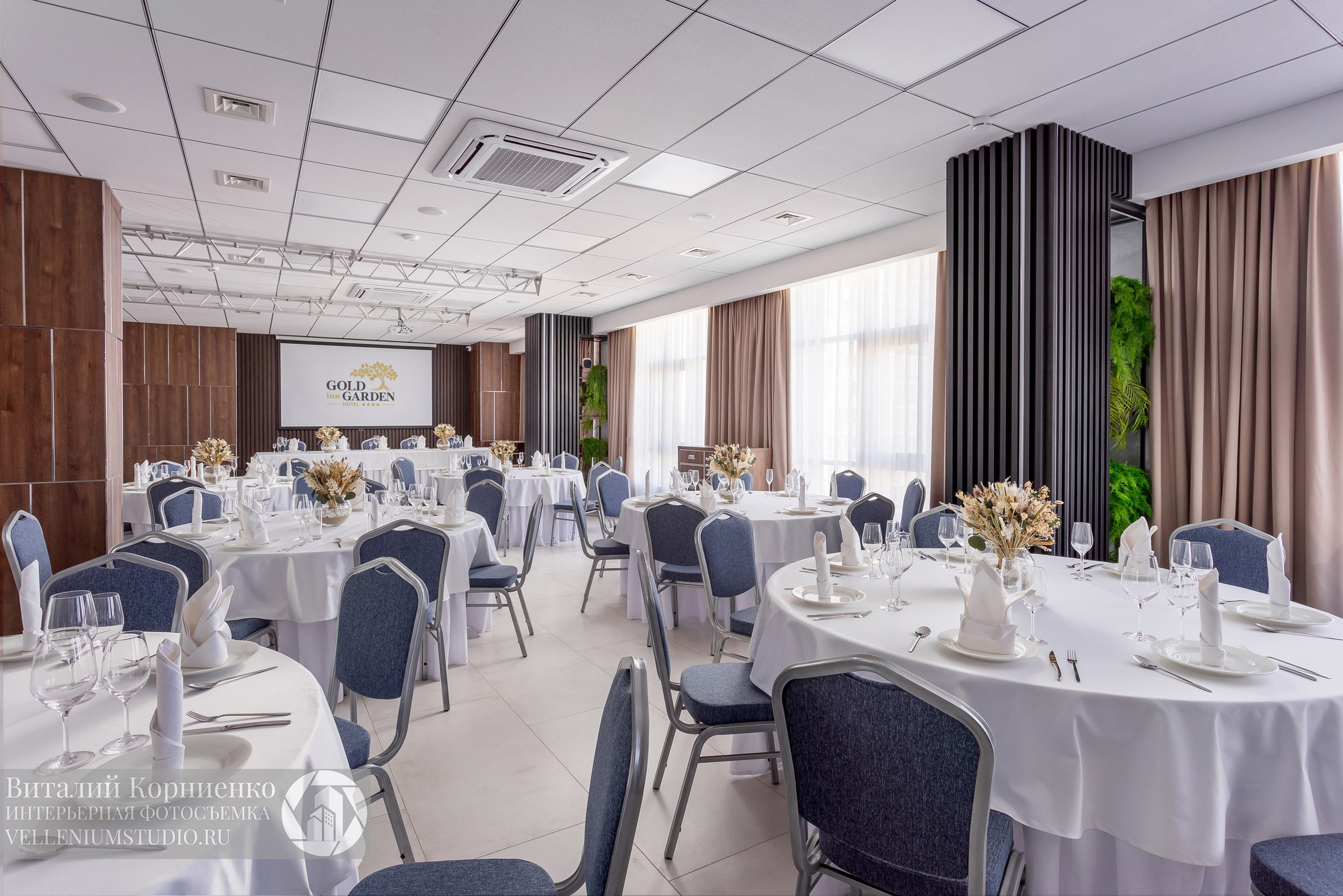 Фотосъемка отеля в Краснодаре Gold in Garden 4*. Интерьерный фотограф Краснодар: профессионально по доступным ценам