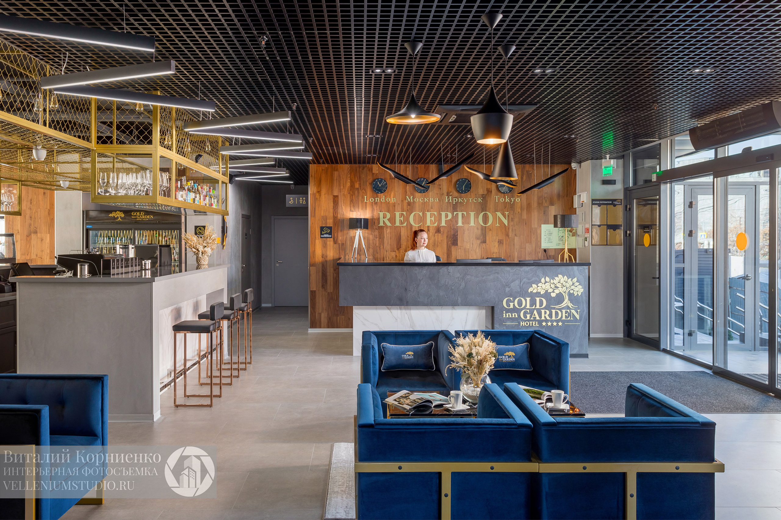 Фотосъемка отеля в Краснодаре Gold in Garden 4*. Интерьерный фотограф Краснодар: профессионально по доступным ценам