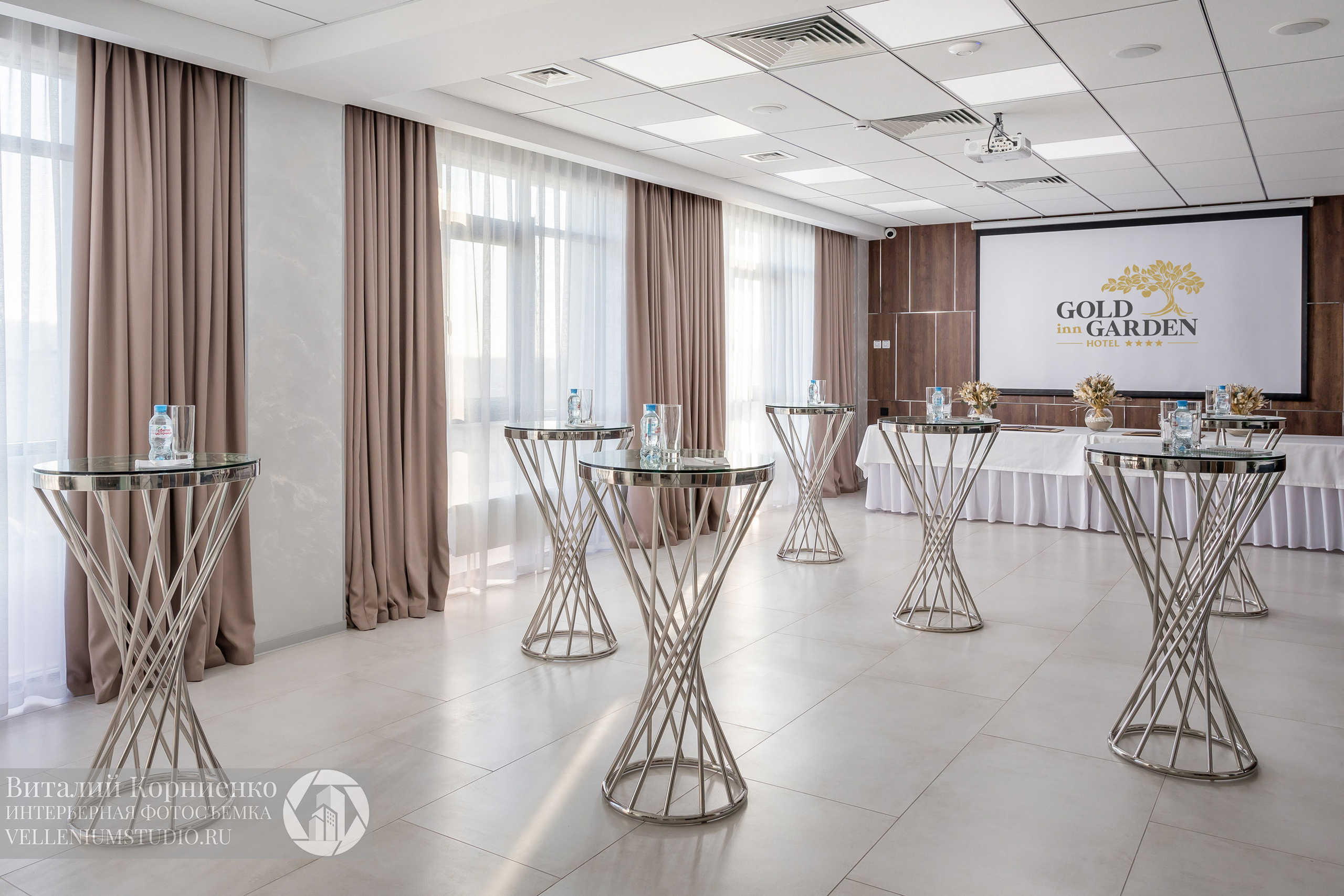 Конференц залы. Интерьерный фотограф Краснодар: профессионально по доступным ценам