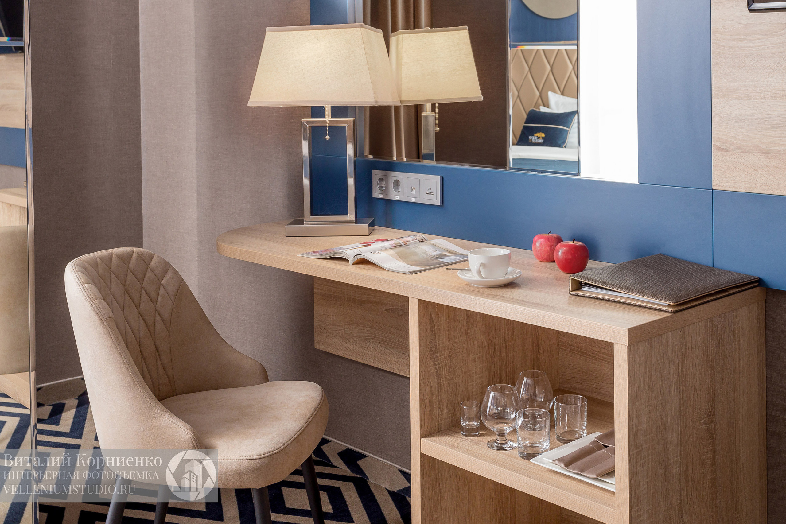 Фотосъемка отеля в Краснодаре Gold in Garden 4*. Интерьерный фотограф Краснодар: профессионально по доступным ценам