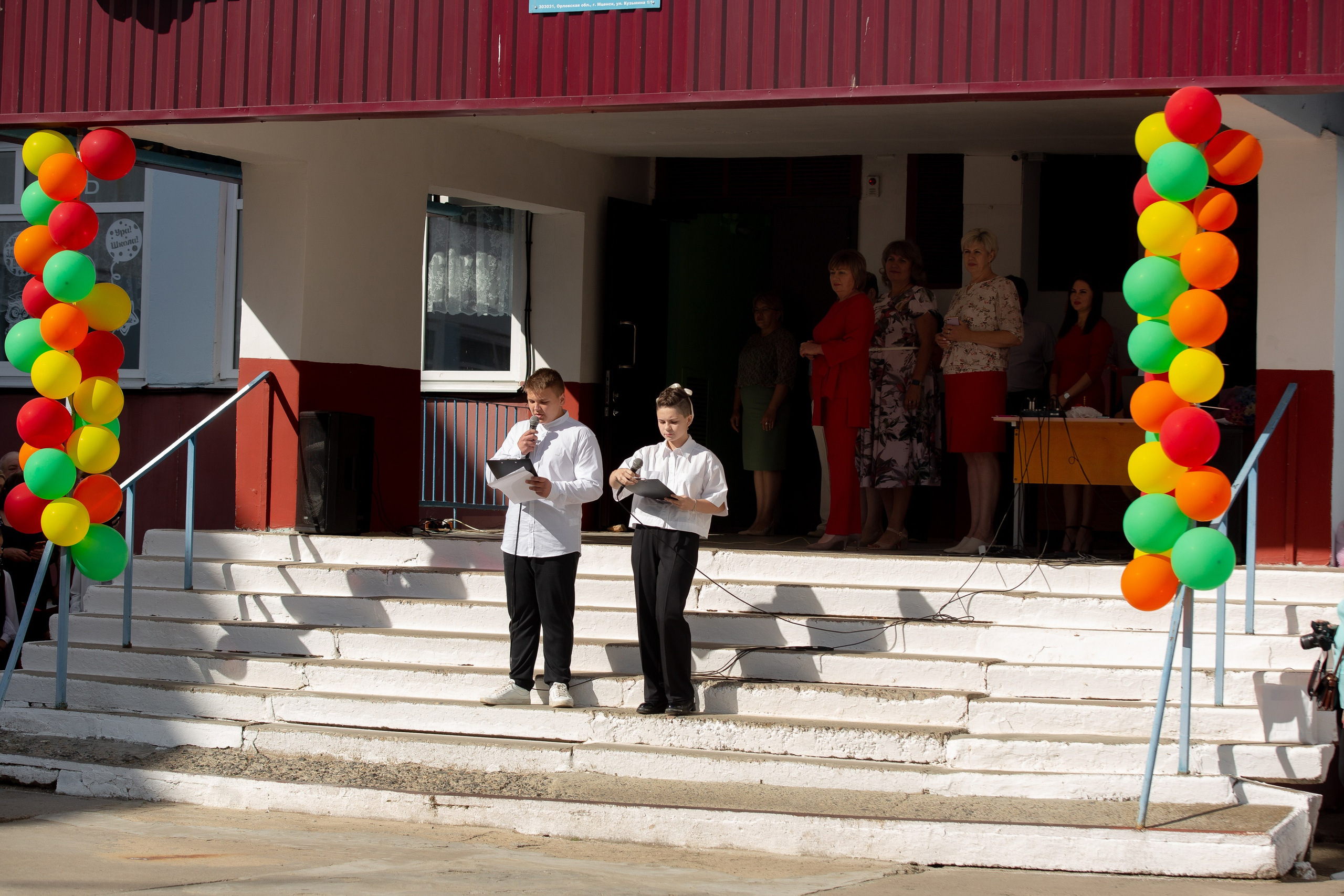 1 сентября 2023 г. 9 школа Мценск. Профессиональный фотограф в Мценске и Орловской области