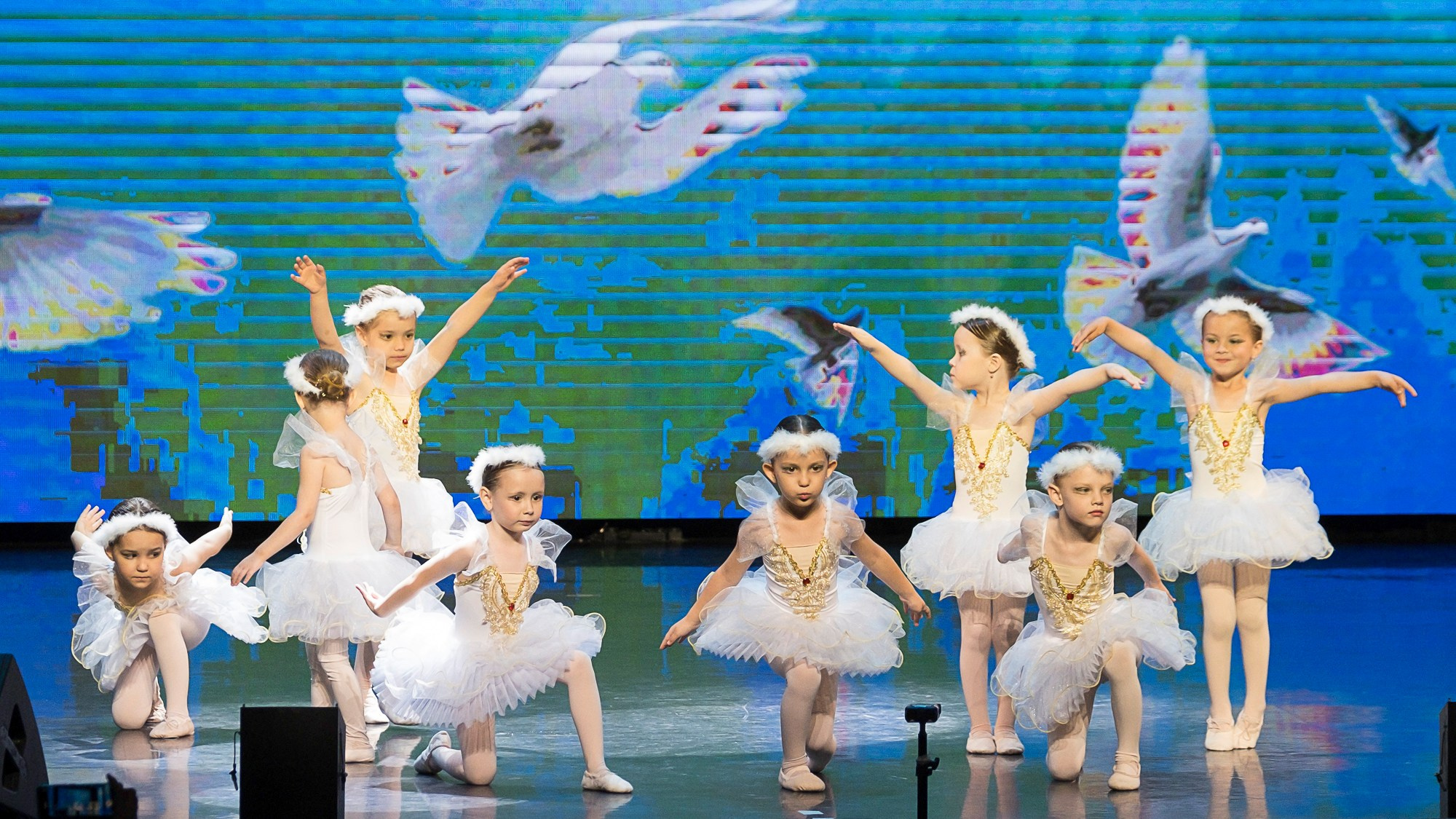 Отчетный концерт студии детского балета Щелкунчик. Репортажный фотограф в Казани Павел Серпокрылов