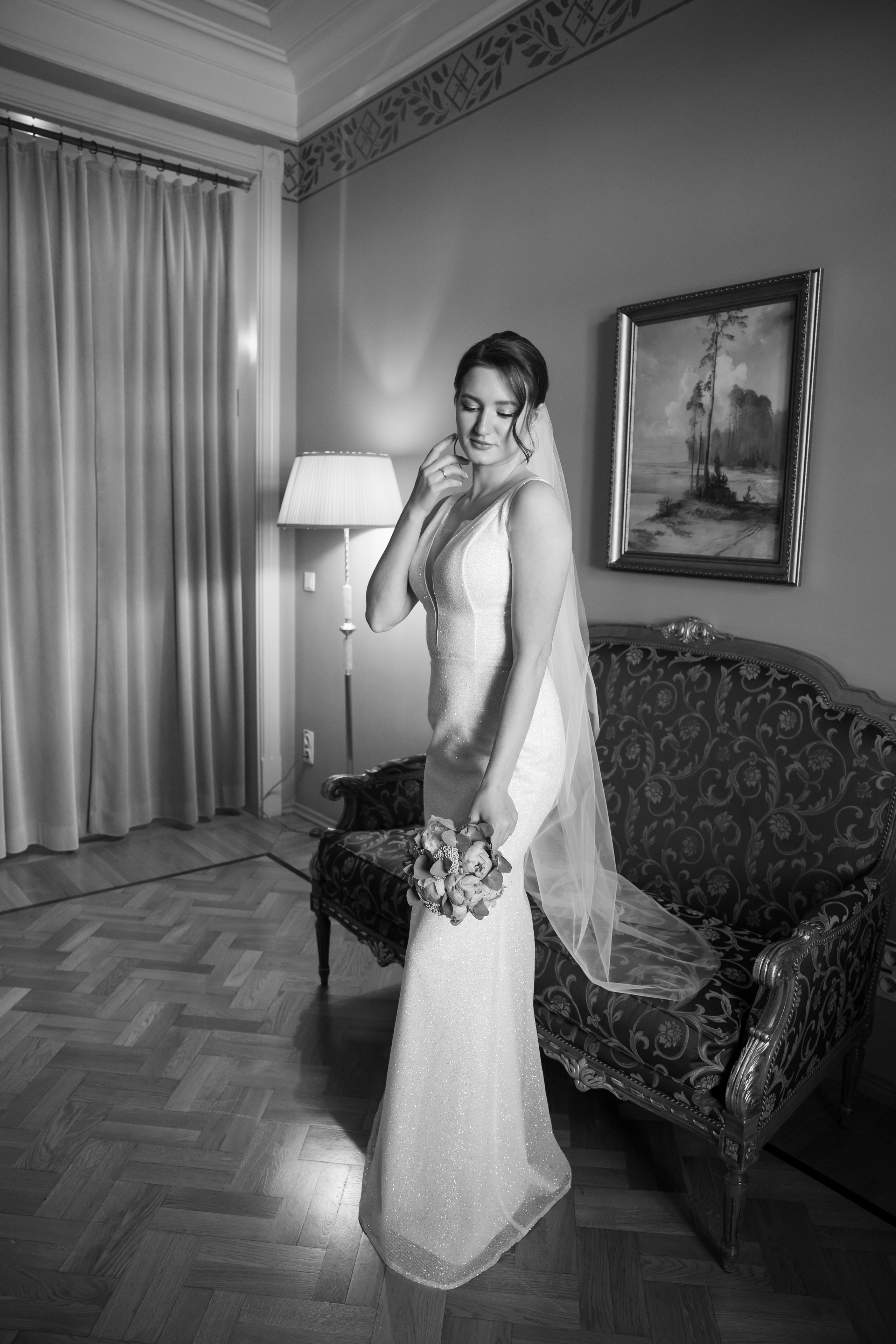 Татьяна и Антон, отель «Националь». Свадебный и репортажный фотограф (Москва, Королев и другие)