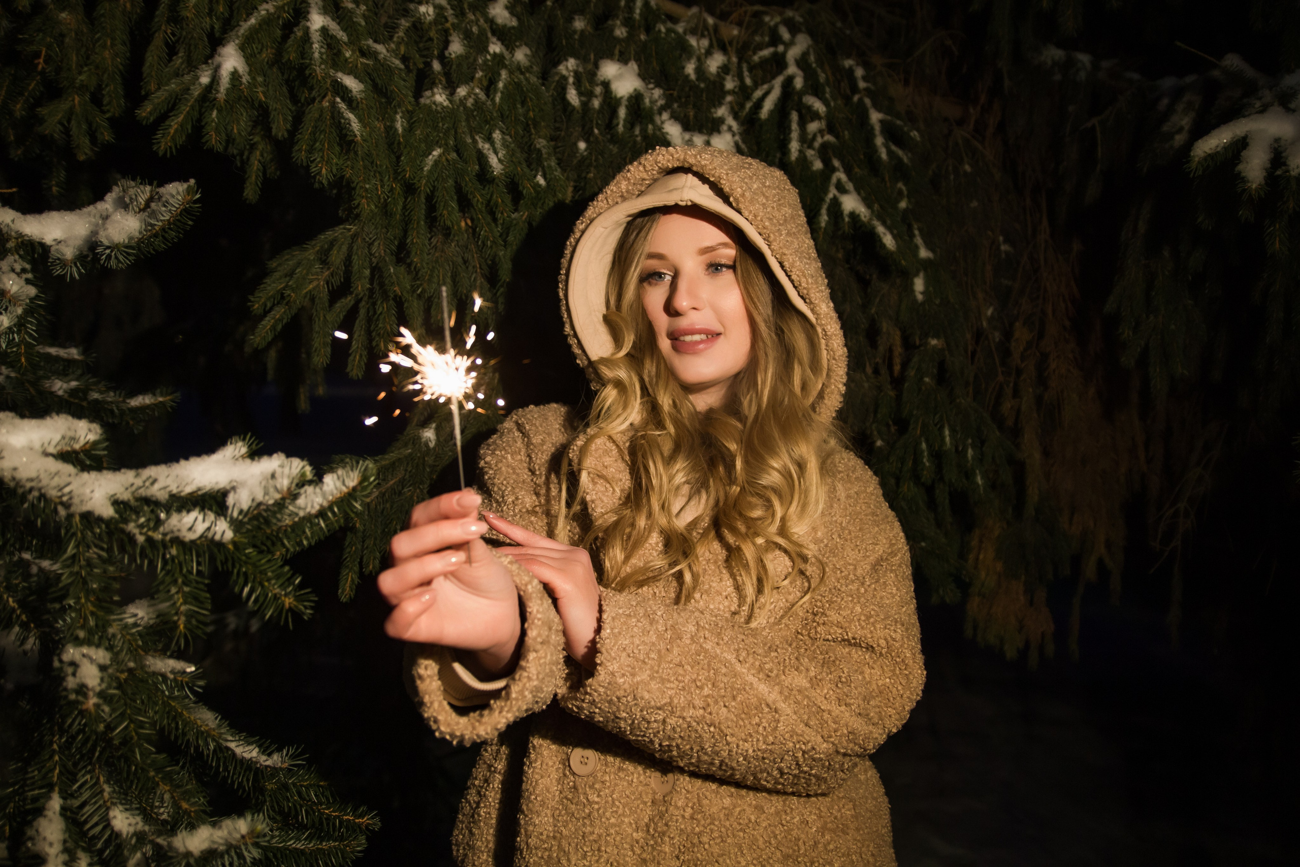 Морозный день. Женский портрет и немного больше в Санкт-Петербурге