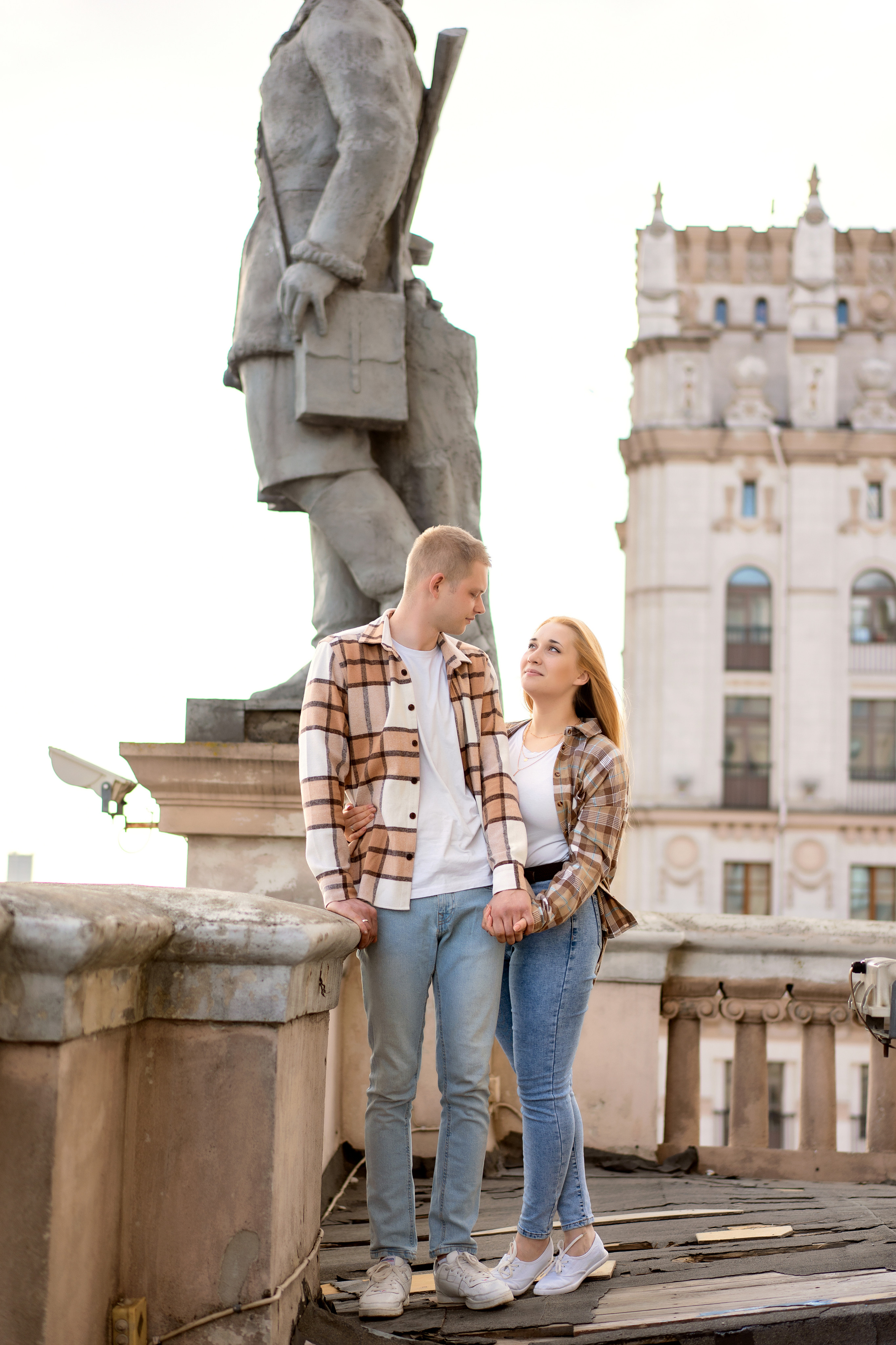 Крыша города. Семейный и свадебный фотограф Минск, Беларусь Анна Орловская