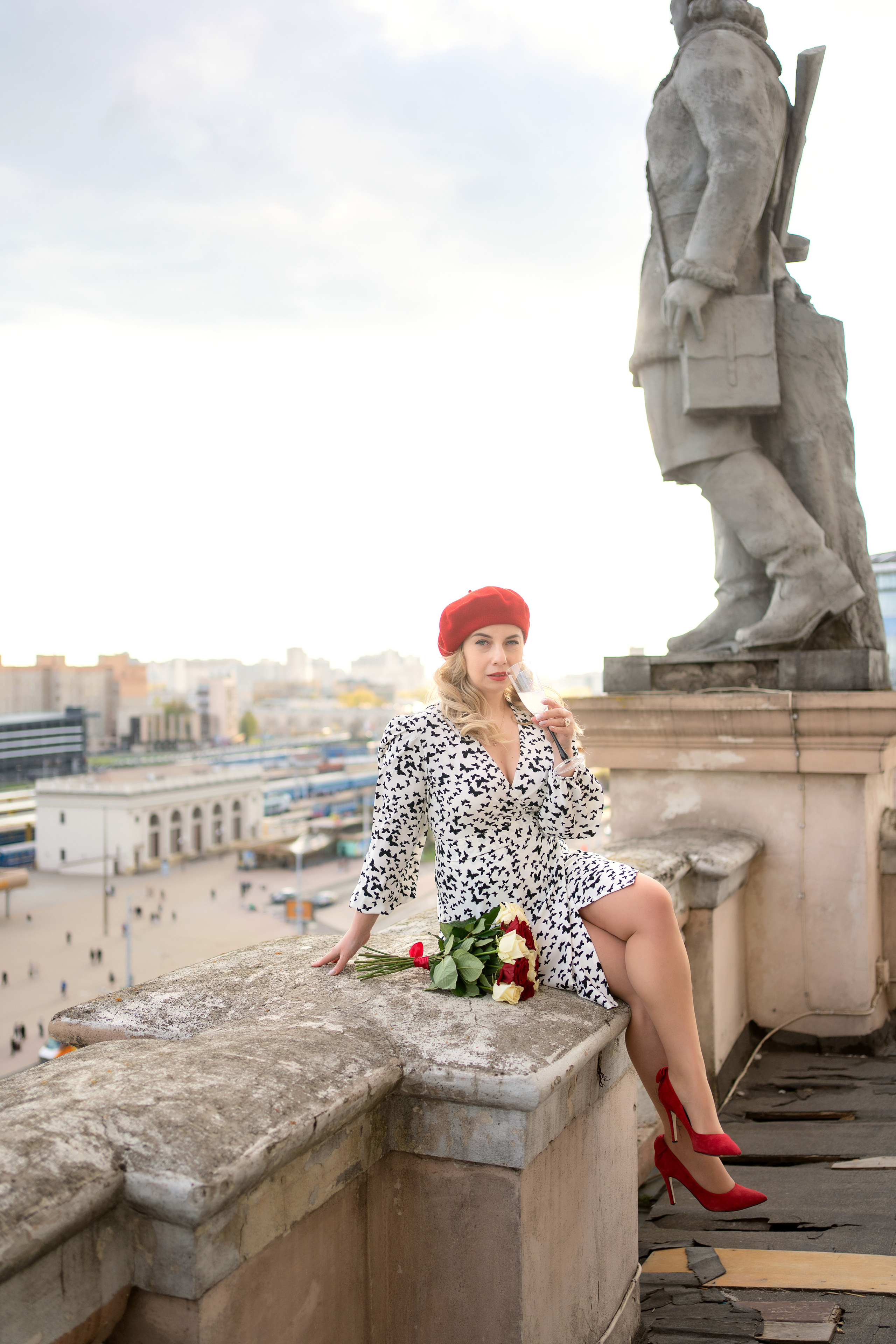 Крыша города. Семейный и свадебный фотограф Минск, Беларусь Анна Орловская