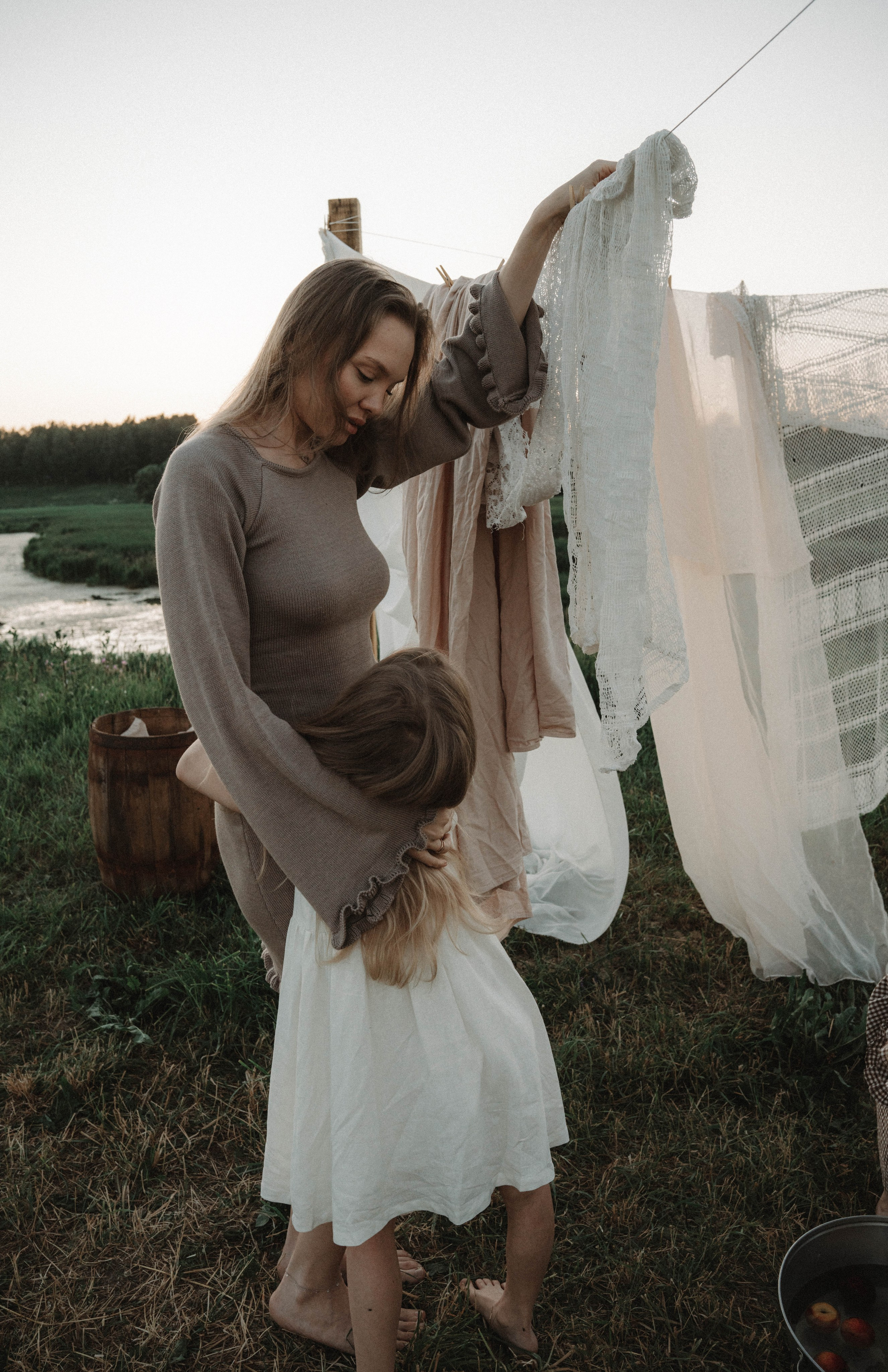 Вика и дети. Фотосессия в Санкт-Петербурге