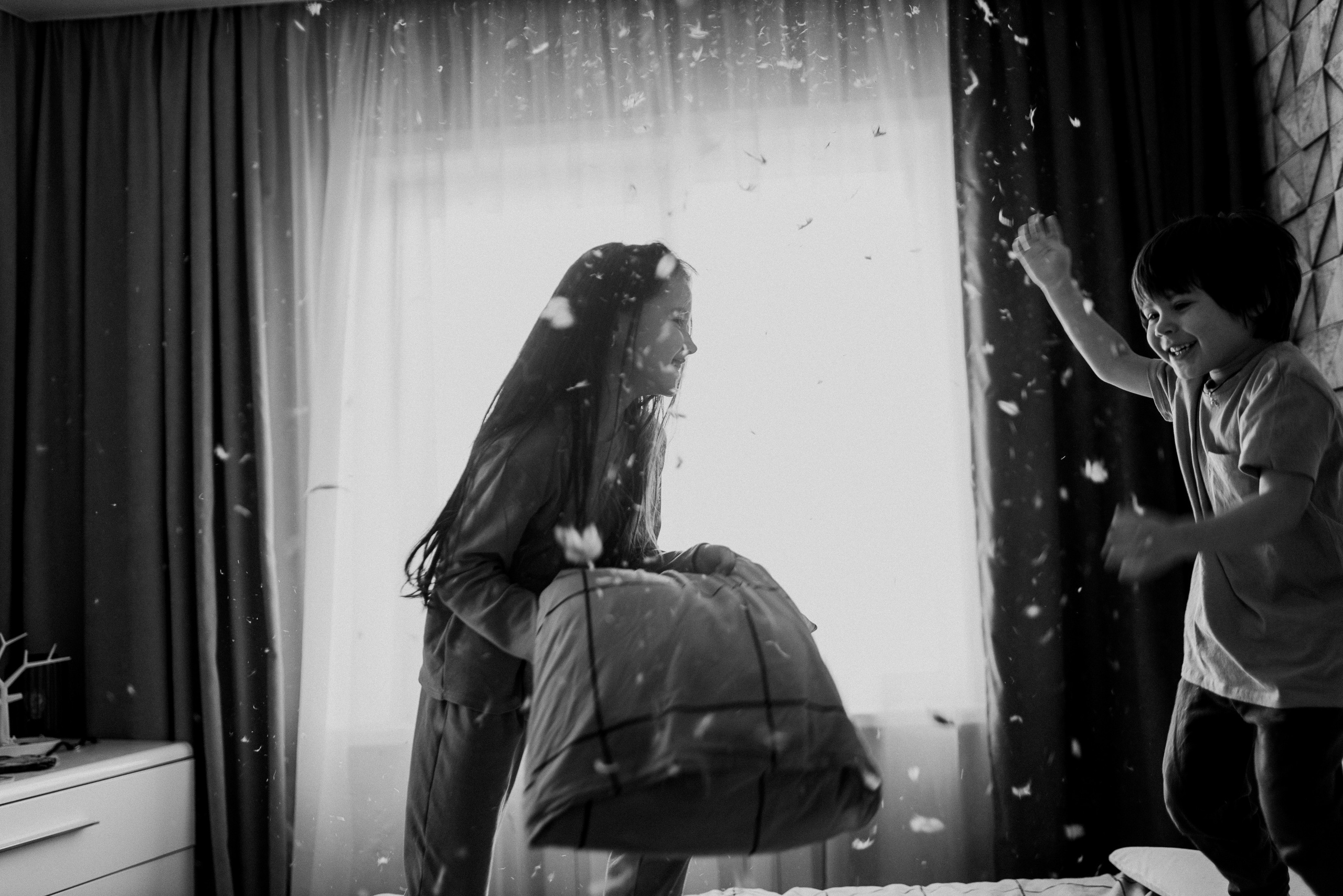 Гусиный пух, жара, декабрь