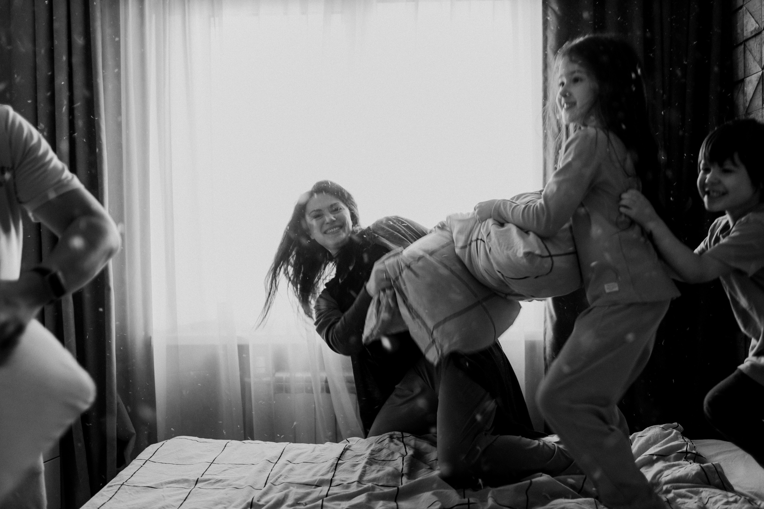 Гусиный пух, жара, декабрь