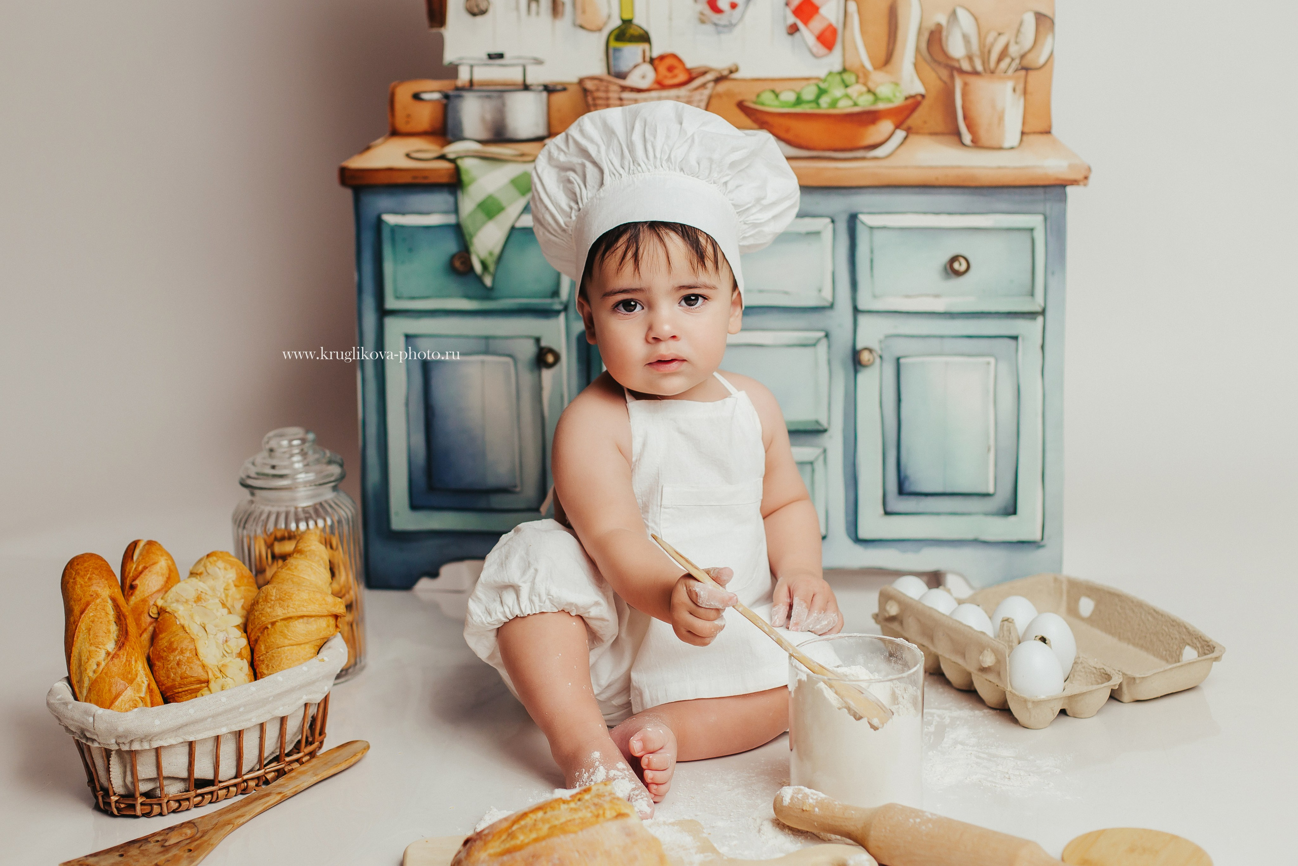 Марк. Годик. Фотограф новорожденных и детский в Сергиевом Посаде Кругликова Юлия