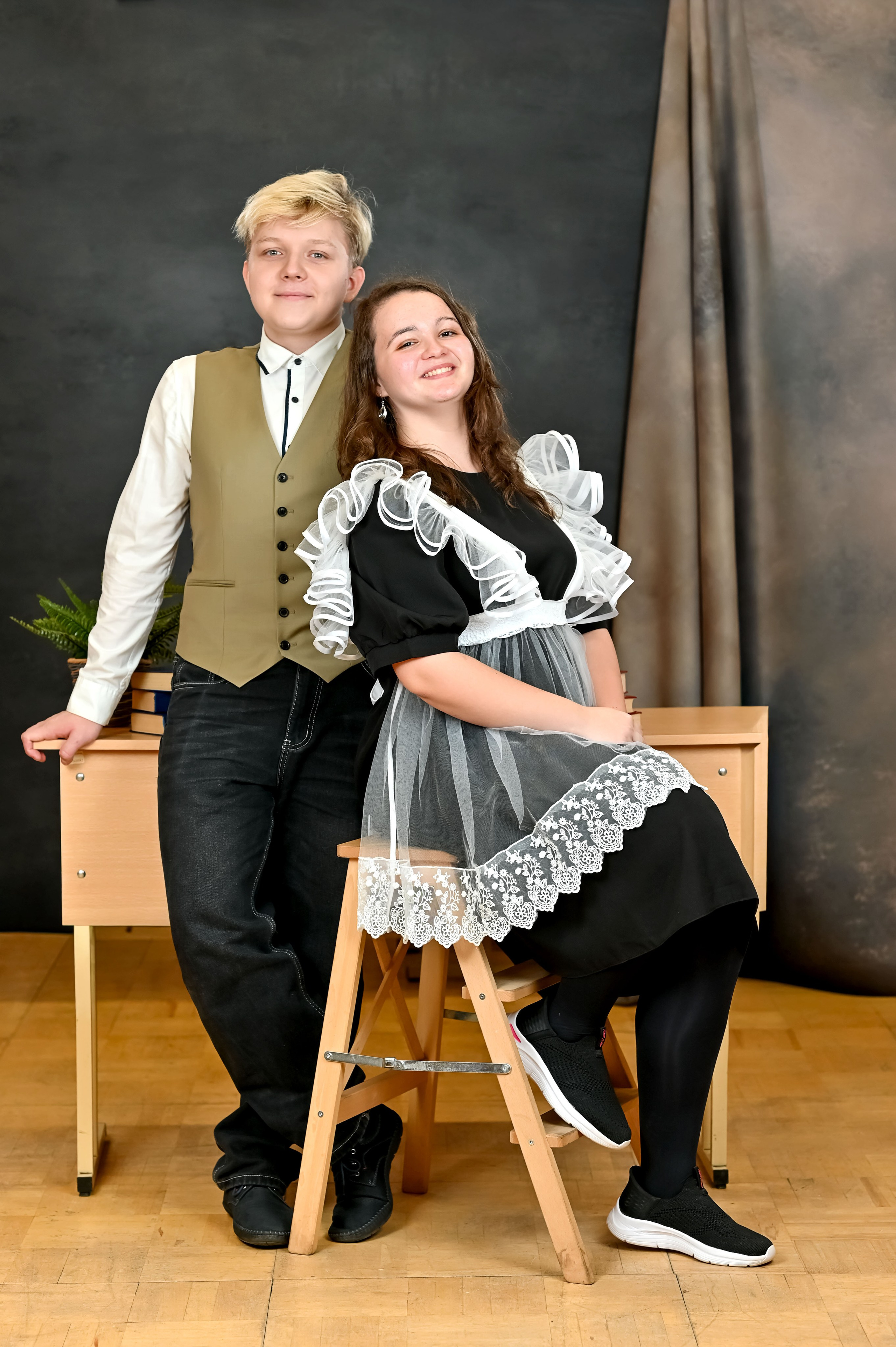 11 класс в школе. Семейный фотограф в г. Воскресенск Наталия Молева