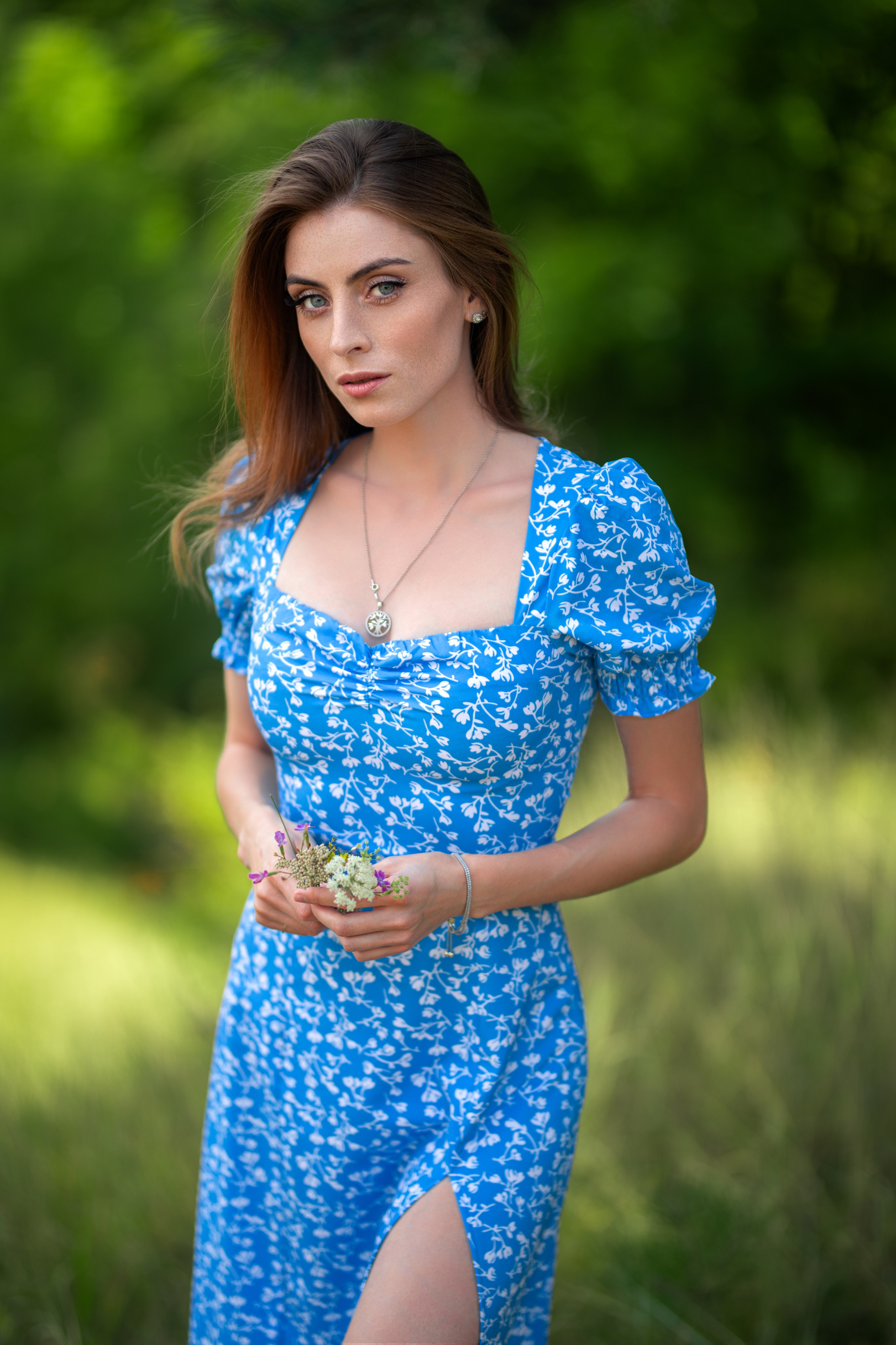 Фотосет на природе с Надеждой в формате для «себя»