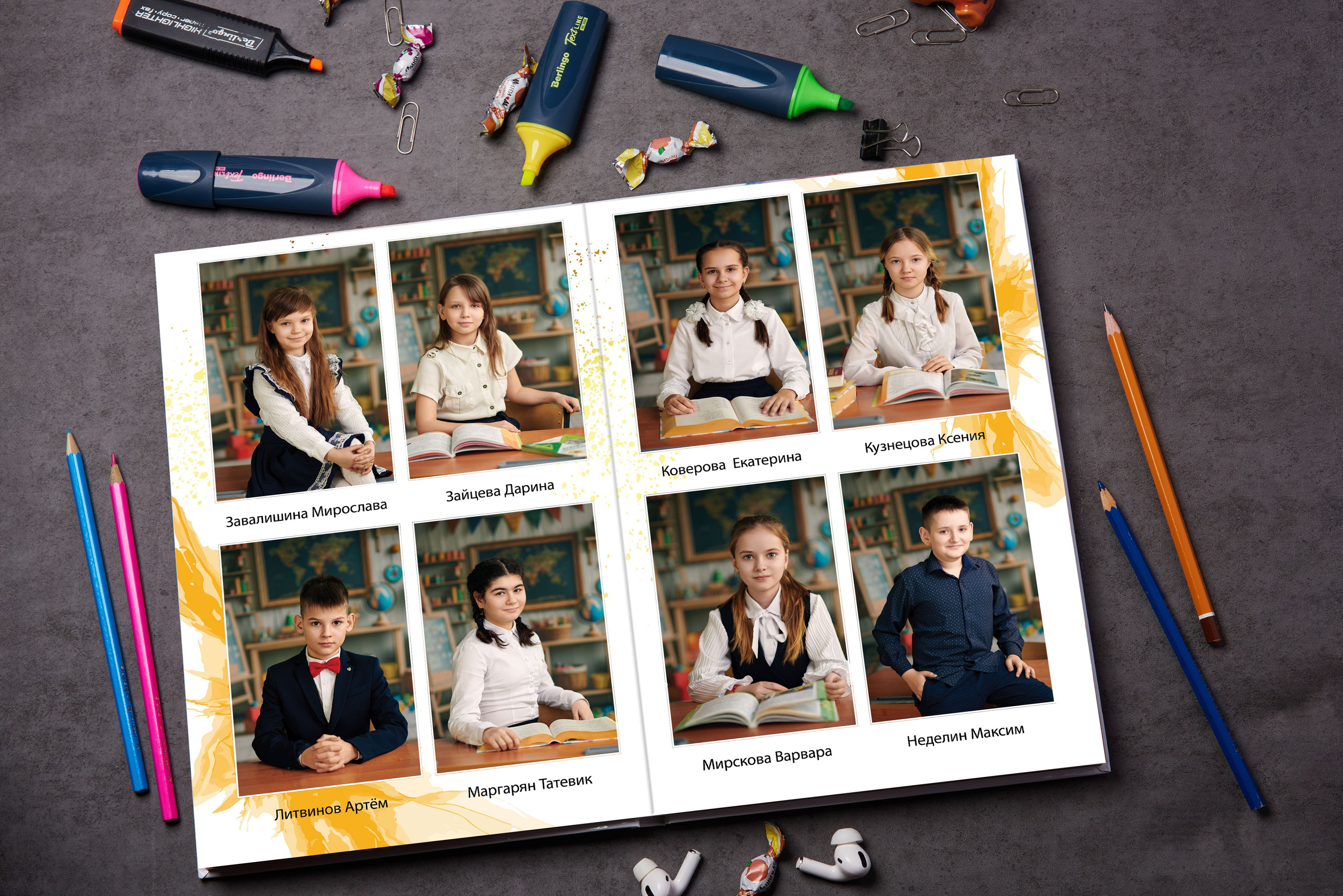 1. Школьный фотограф в Туле Владимир Греков. Выпускные альбомы