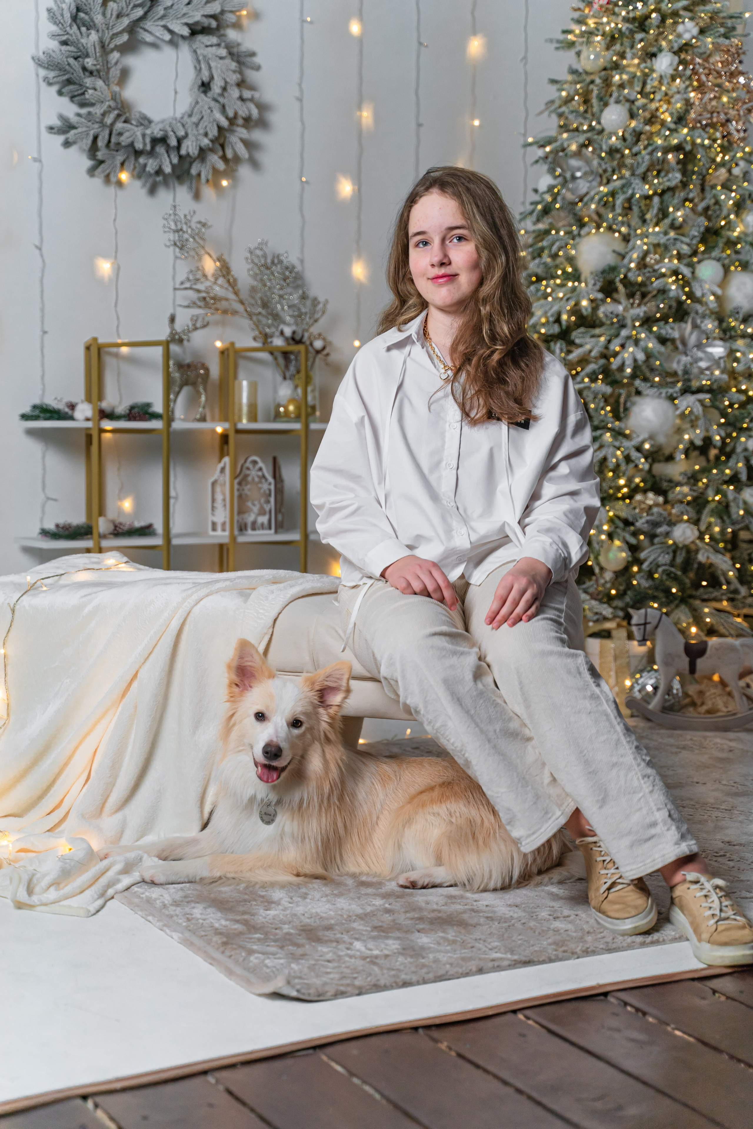 Наталья, Сергей, Аня и Барни. Фотограф в Москве Ленарская Дарья