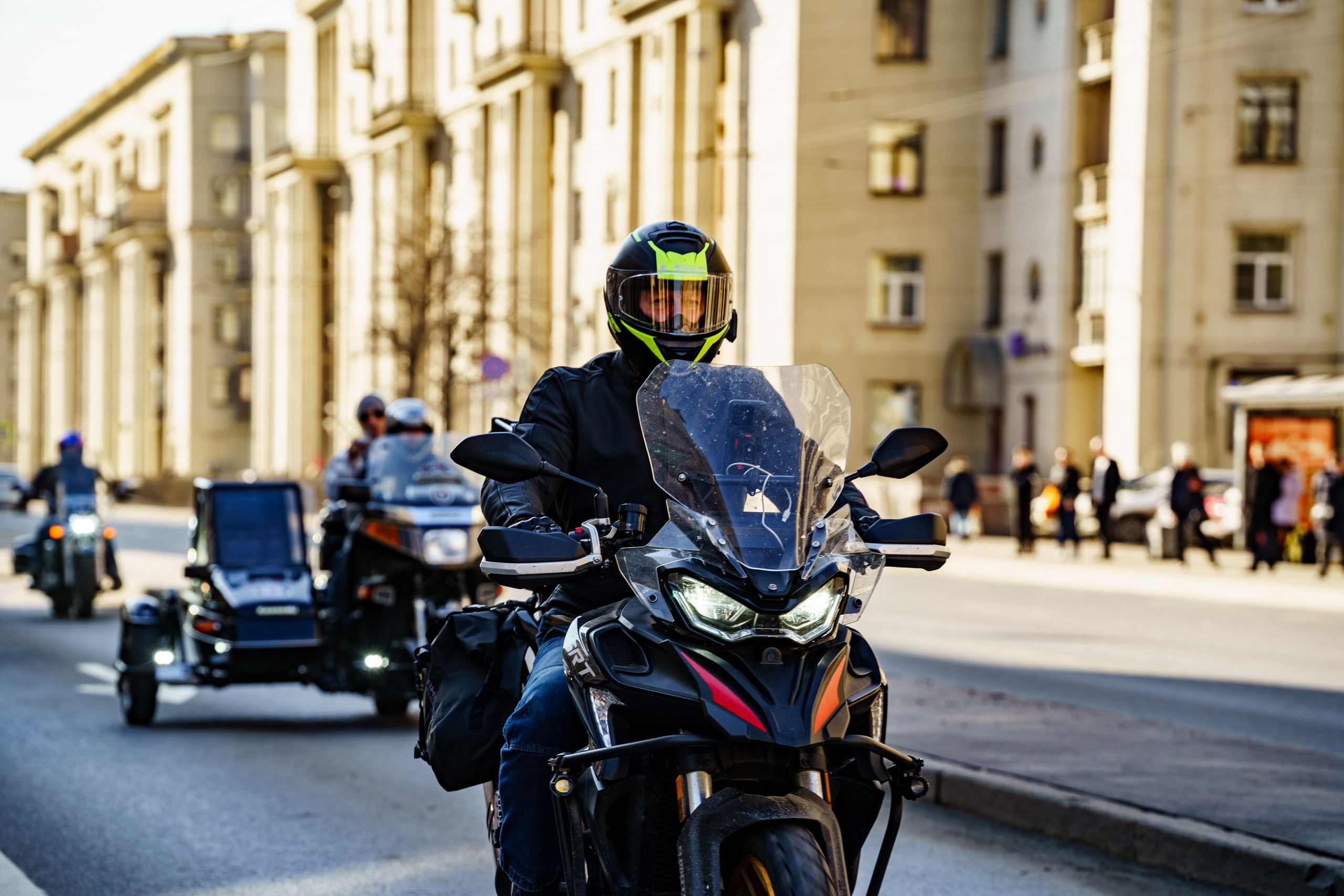 Прохват мотоклуба Norman Riders ч.1. Концертный и репортажный фотограф в Санкт-Петербурге Слава Пахомов