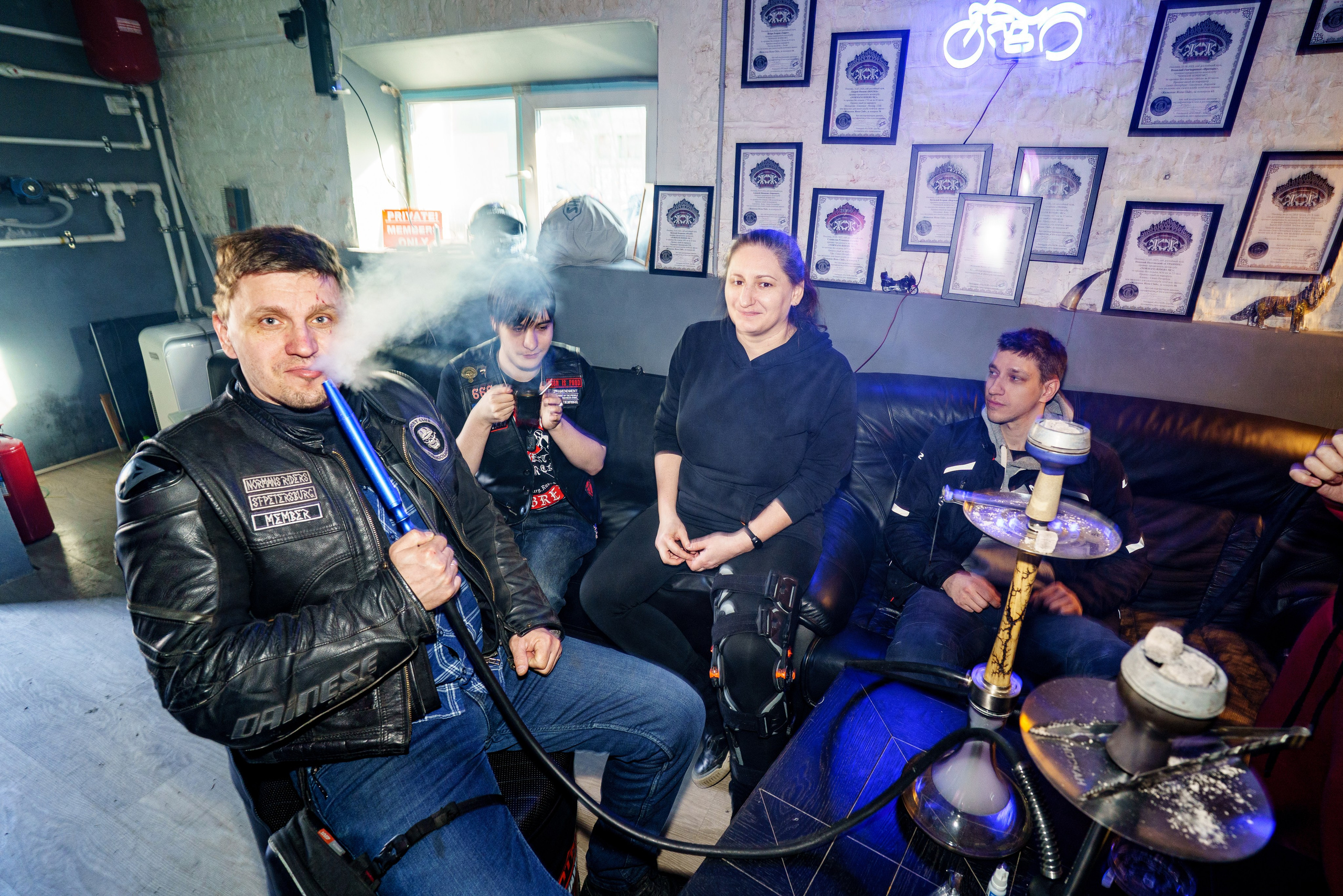 Прохват мотоклуба Norman Riders ч.2. Концертный и репортажный фотограф в Санкт-Петербурге Слава Пахомов