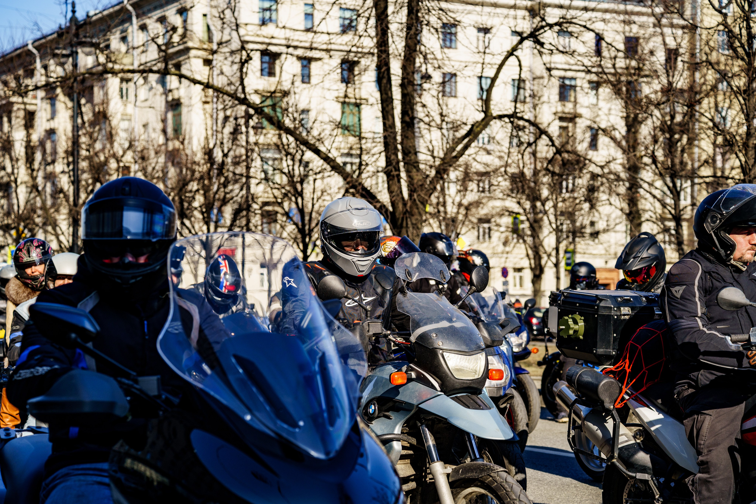 Прохват мотоклуба Norman Riders ч.1. Концертный и репортажный фотограф в Санкт-Петербурге Слава Пахомов