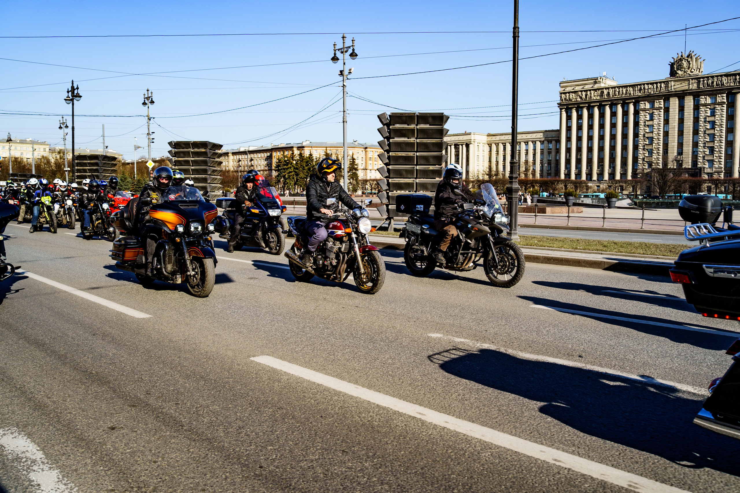 Прохват мотоклуба Norman Riders ч.1. Концертный и репортажный фотограф в Санкт-Петербурге Слава Пахомов