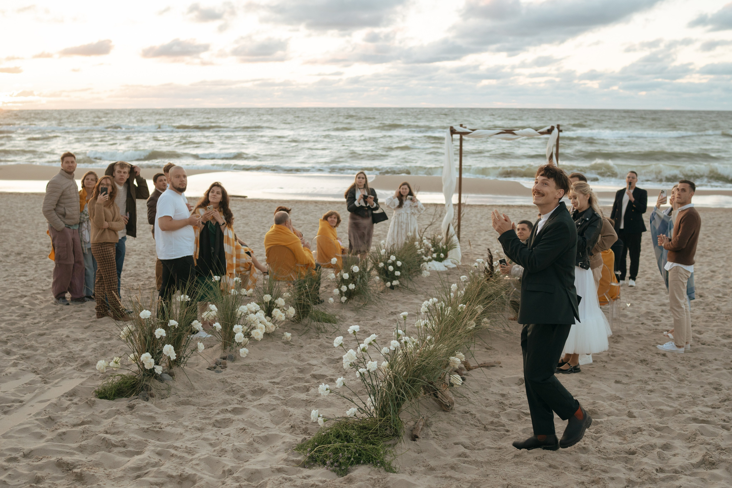 Алима & Никита. Куршская коса. Оформление свадеб, декор свадеб Вера Маркова, Москва