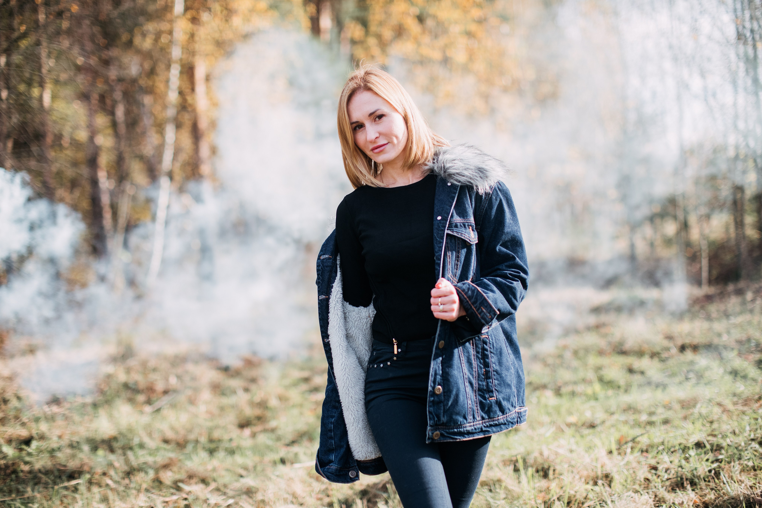 Улица & природа. Модель Москва каталожная и творческая съемка Anna Antlers