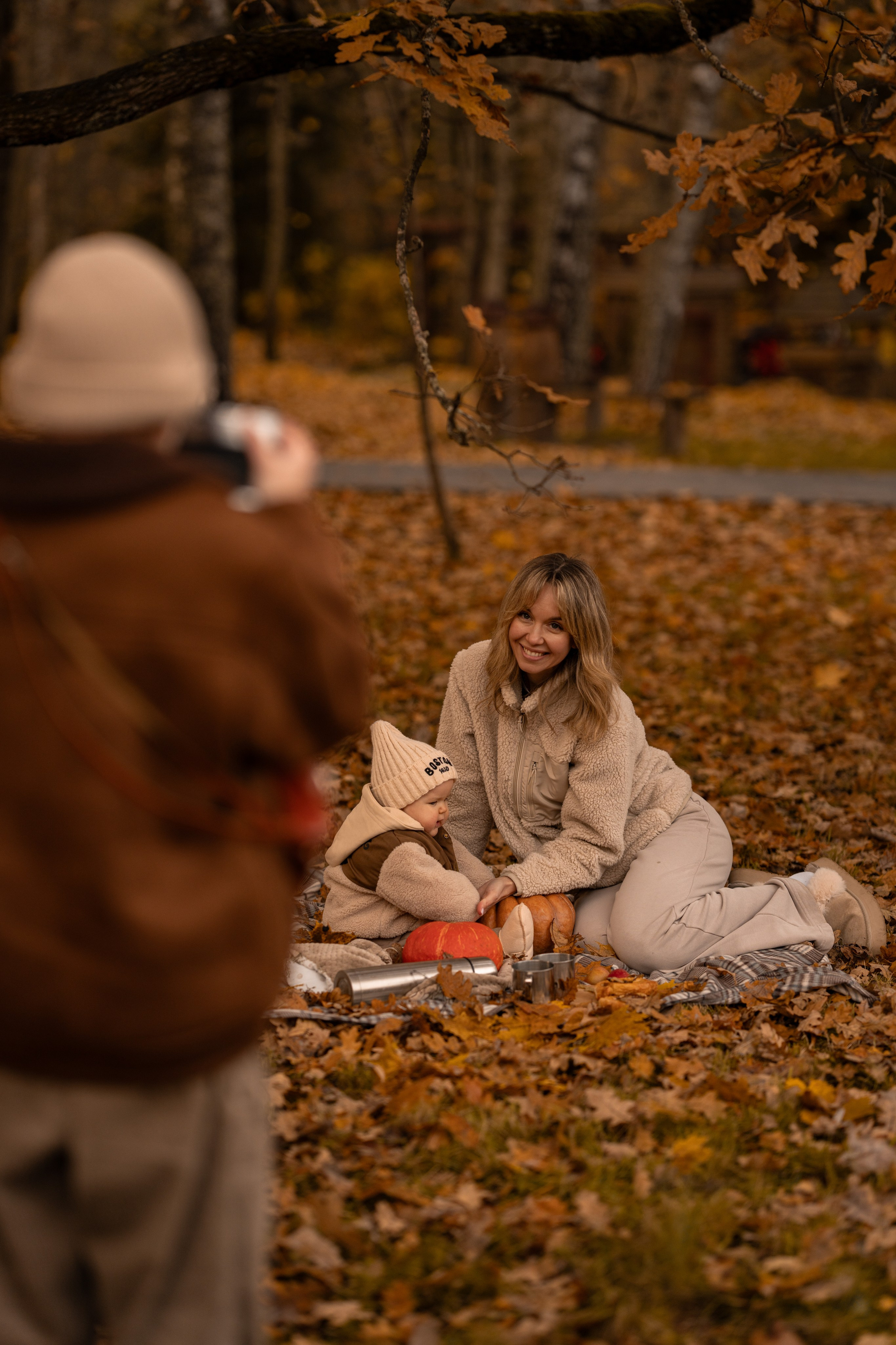 Осенняя теплая история в Зеленогорске. Семейный и портретный фотограф в Санкт-Петербурге Татьяна Гримоть