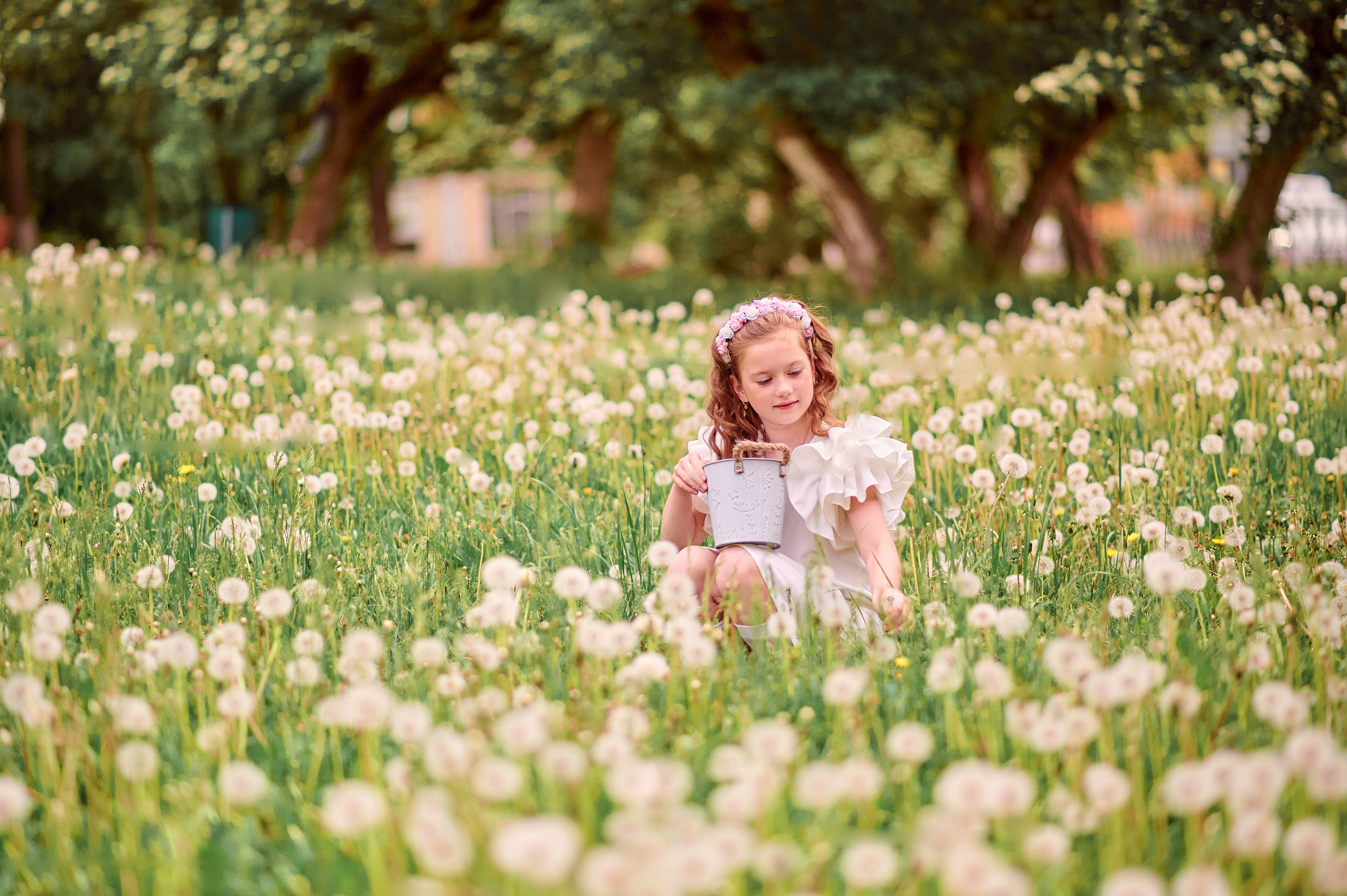 Одуванчики. Семейный и детский фотограф в г. Ногинске Ангелина Хасанова