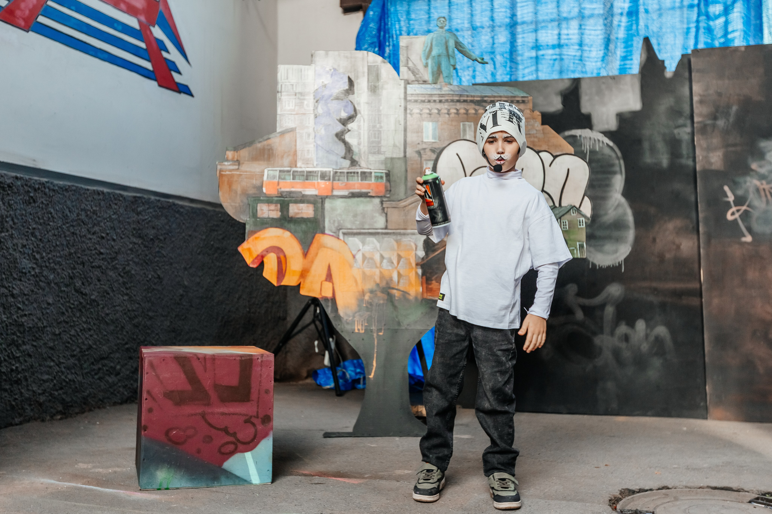 Уличный спектакль «История одного леса». Фотограф Краснодар Марго Хелбен