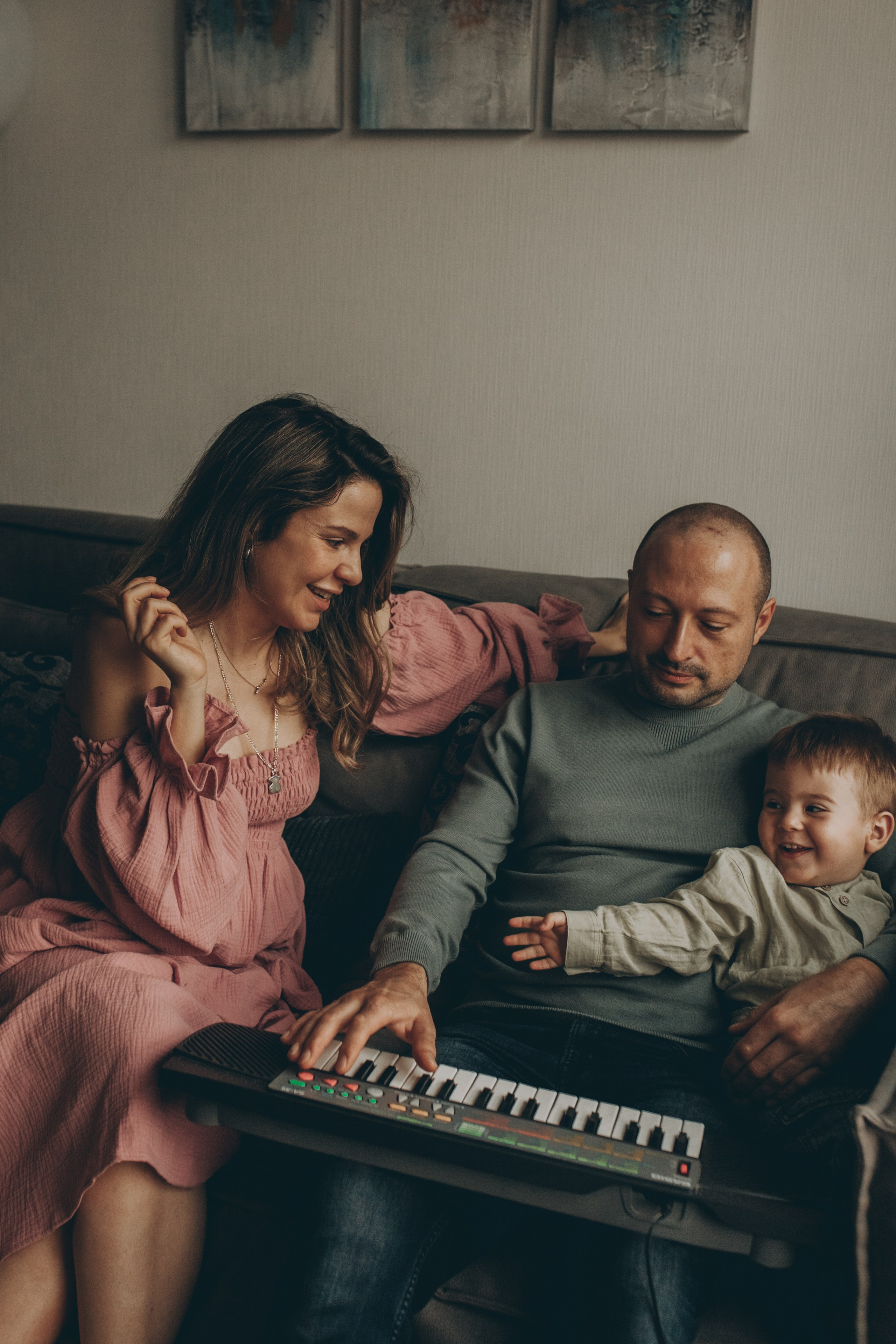 Таня, Юра, Герман. Семейный фотограф Полина Сарина Москва