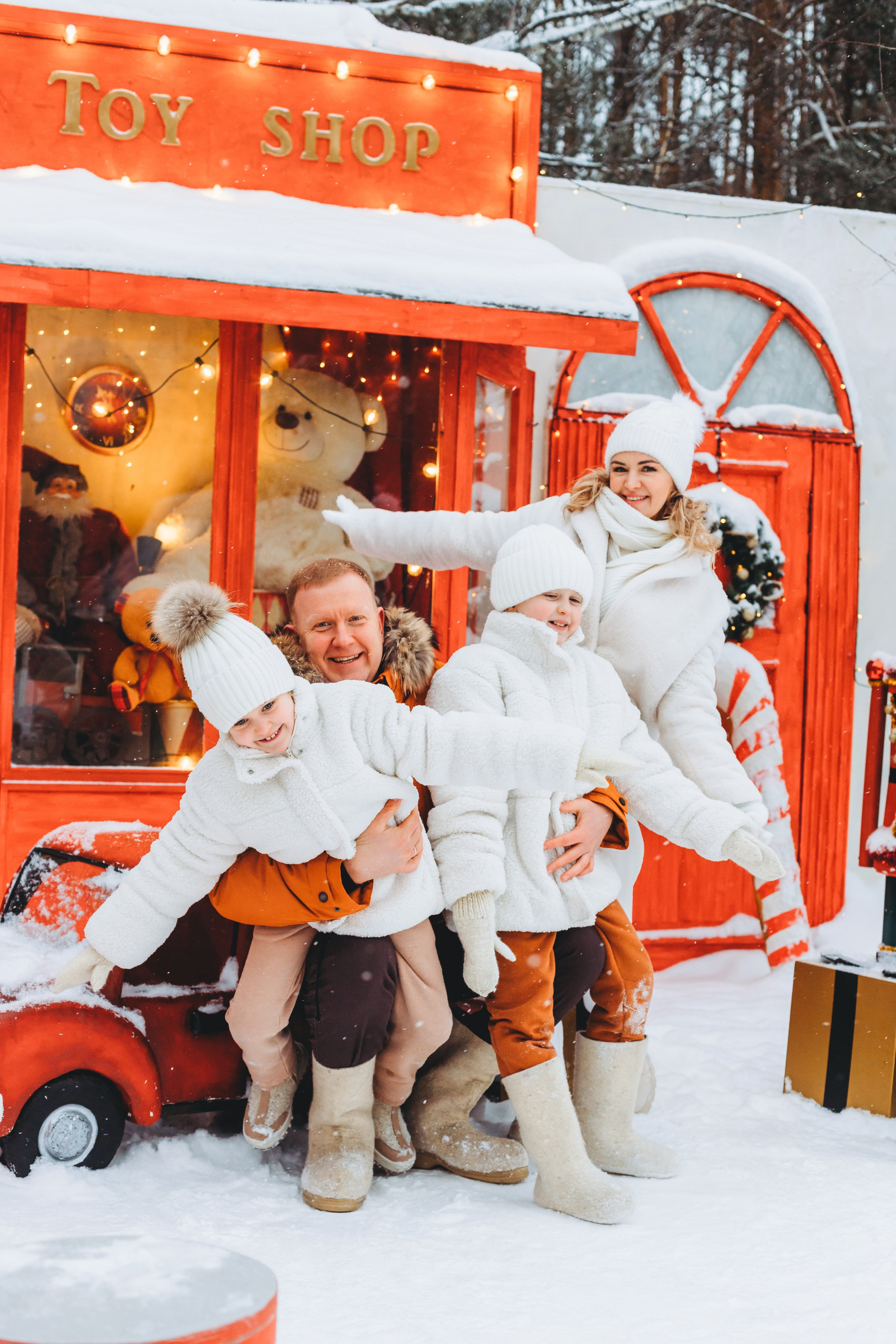 Семейная новогодняя фотосессия. Фотограф в Казани Ольга Яшина
