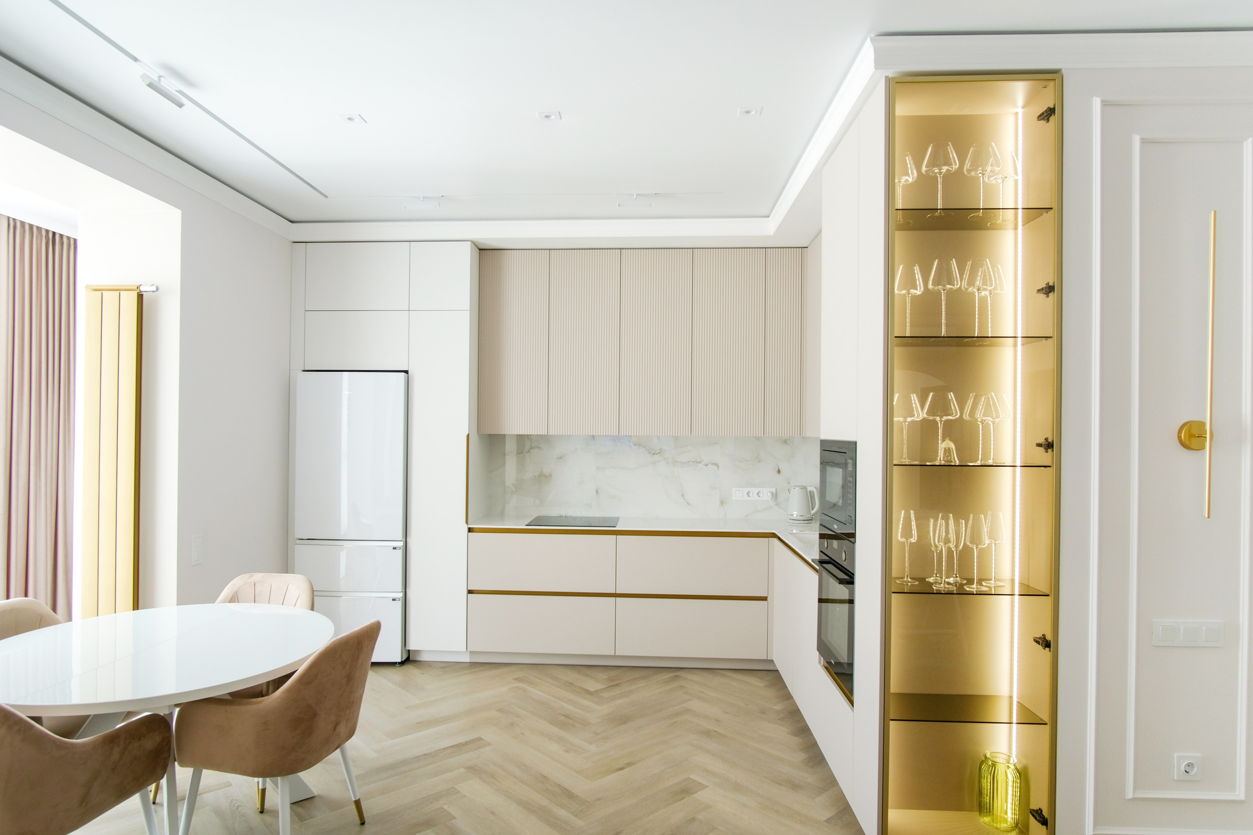 Фотография интерьера гостиной 