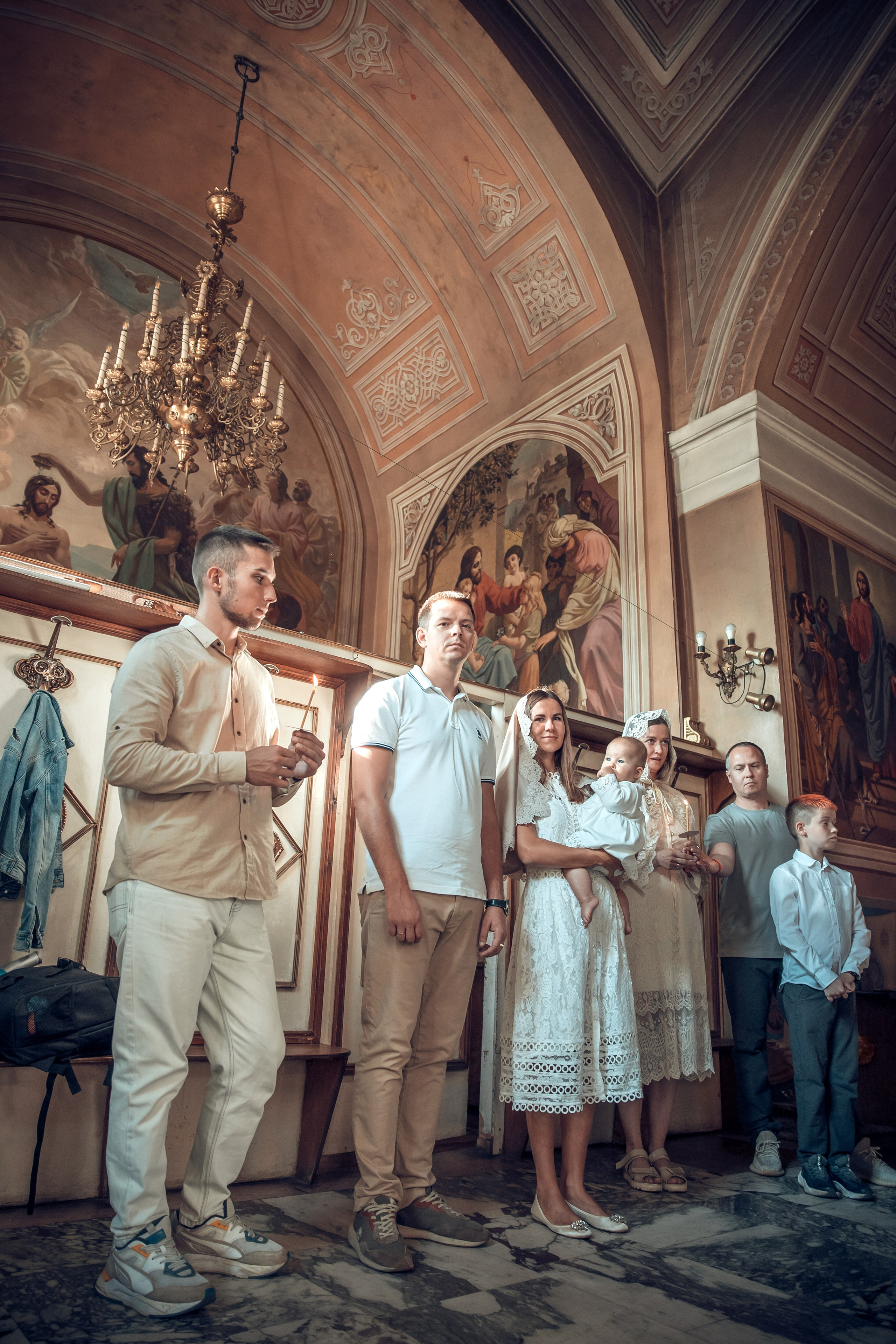 Таинство крещения. Семейный и детский фотограф в Москве Орешина Юлия