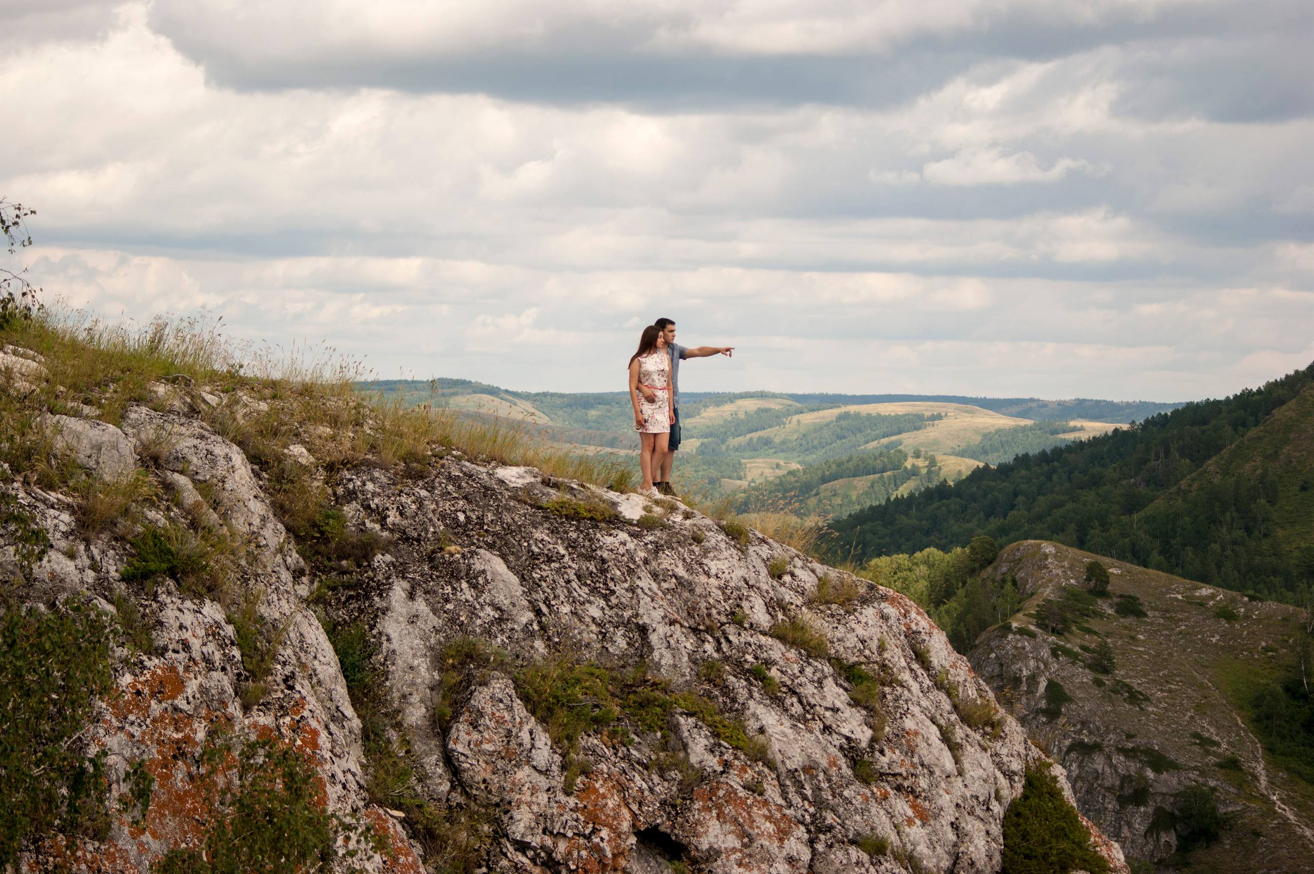 Love story Евгения и Екатерины в горах. Фотограф в Сочи Тиунова Маргарита и Тиунов Евгений