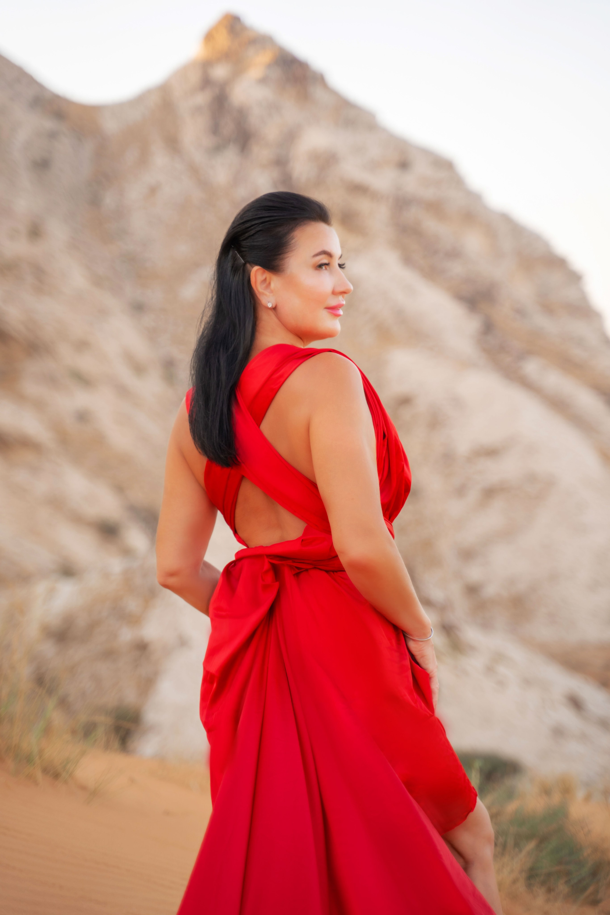 Фотосессия с летящими платьями в Дубае. Фотограф и видеограф в Москве и Абу Даби Мария Кулагина