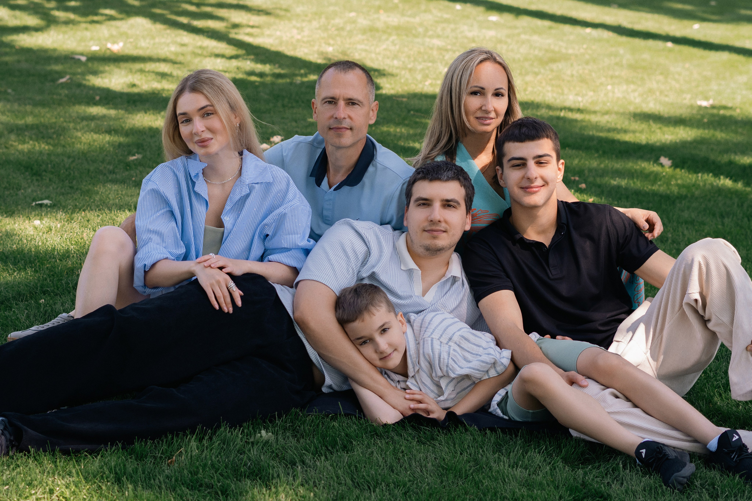 Анна и Михаил (большая семья). Фотограф Наталия Бегдан