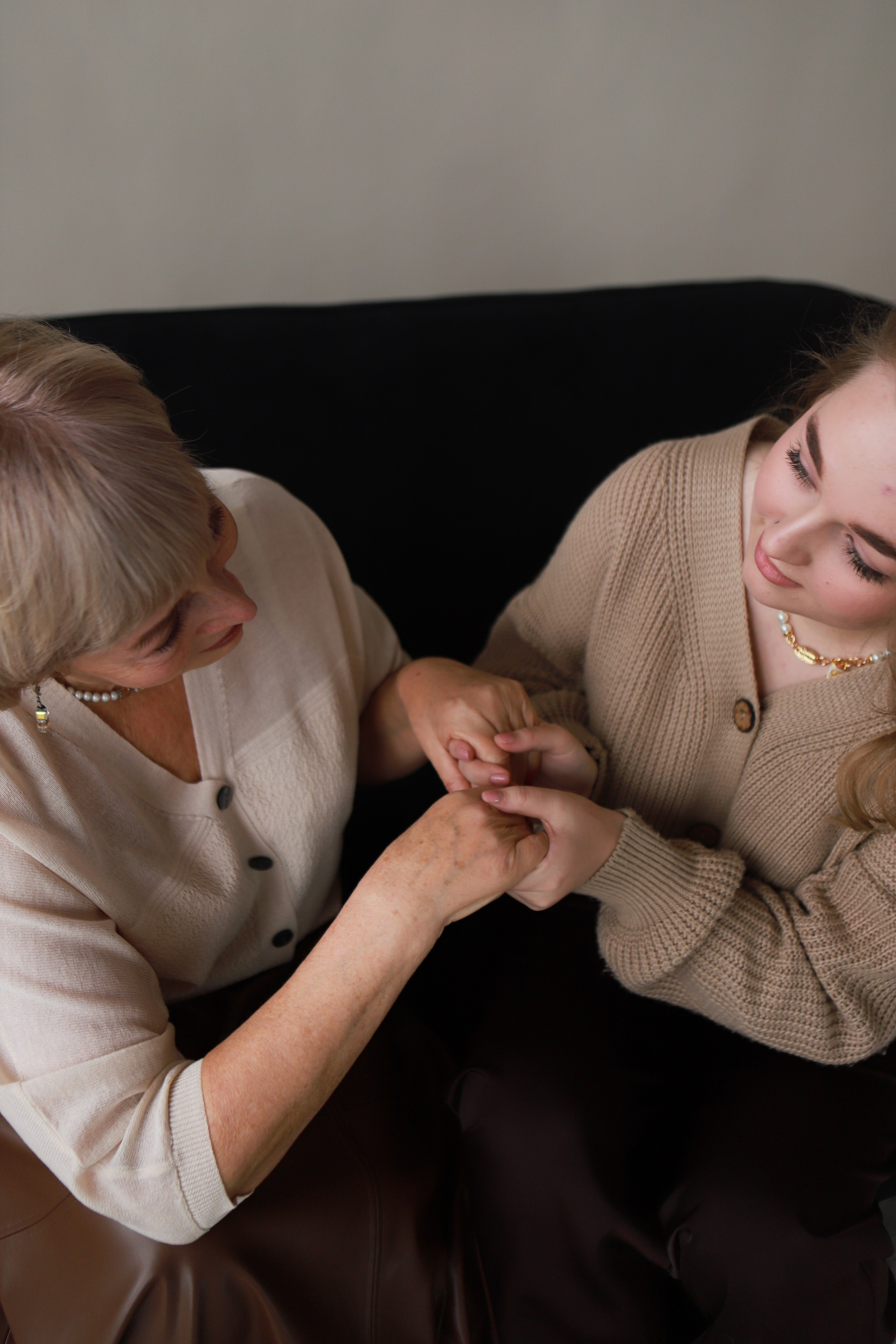 Семейная фотосессия - Трогательная съемка трех поколений. Семейный и женский фотограф Кемерово Мария Степ