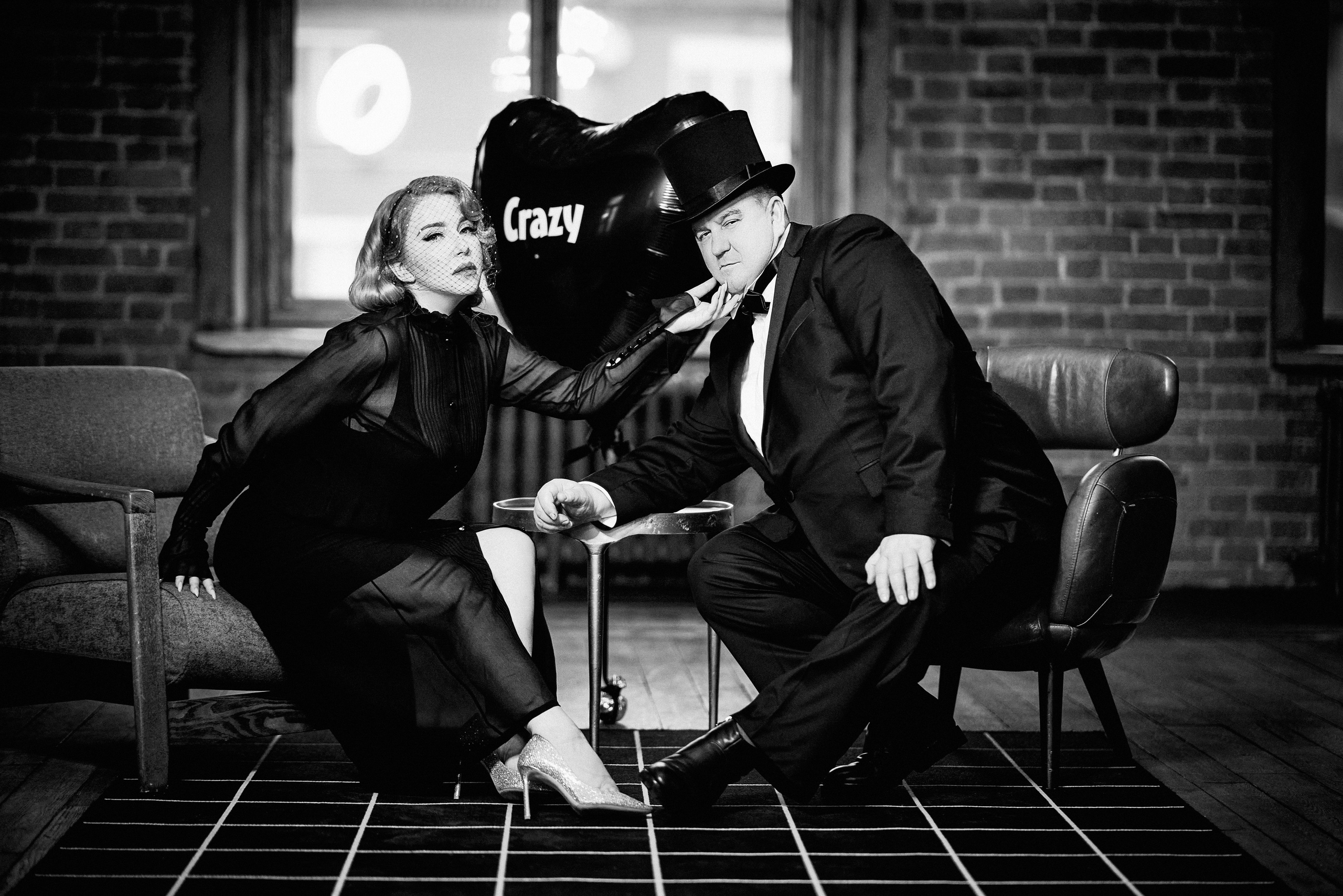 Love Story в стилистике 40-50х годов 20в. для семьи Флеевых. Андрей Лоос фотограф стилист Москва