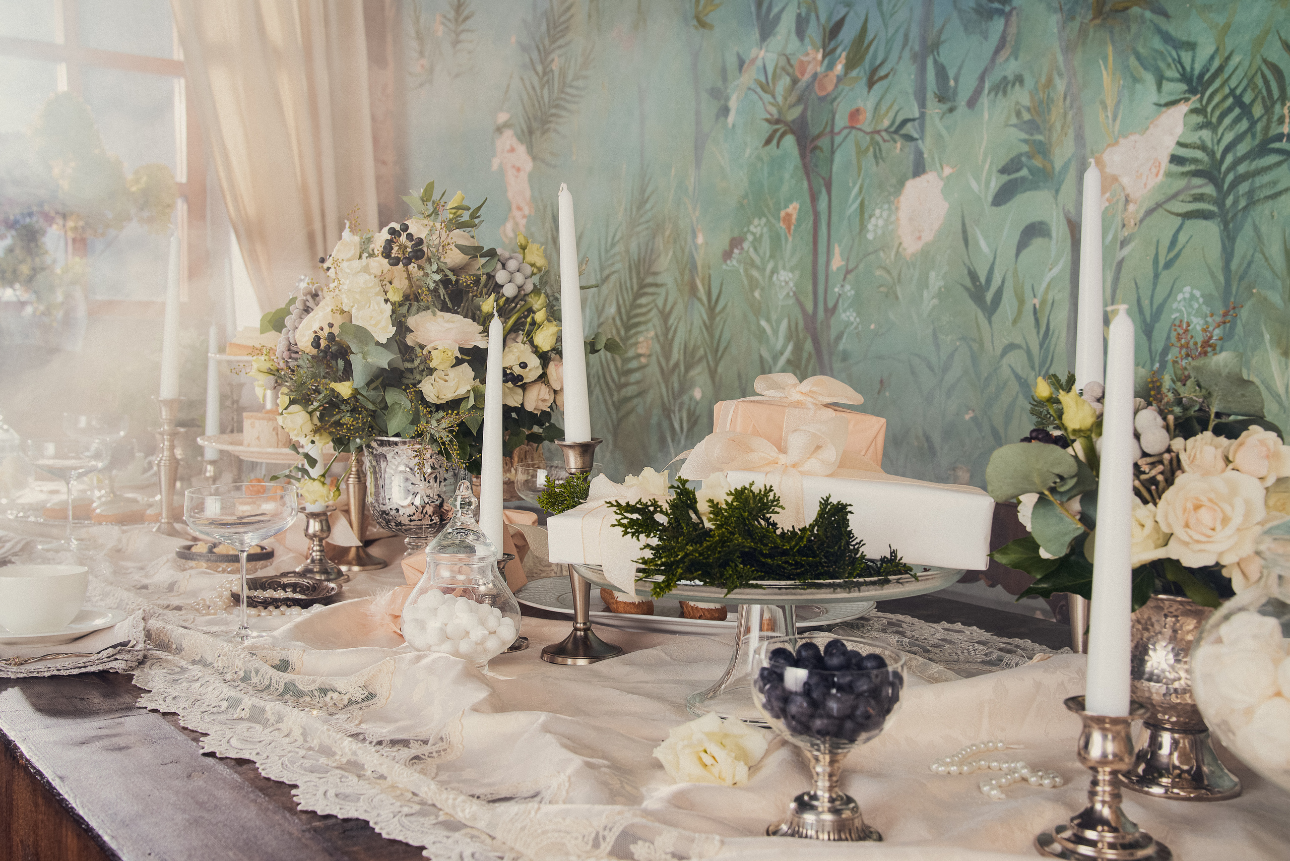 Роскошная Рождественская съемка парадный портрет для семейства Фалеевых. Андрей Лоос фотограф стилист Москва